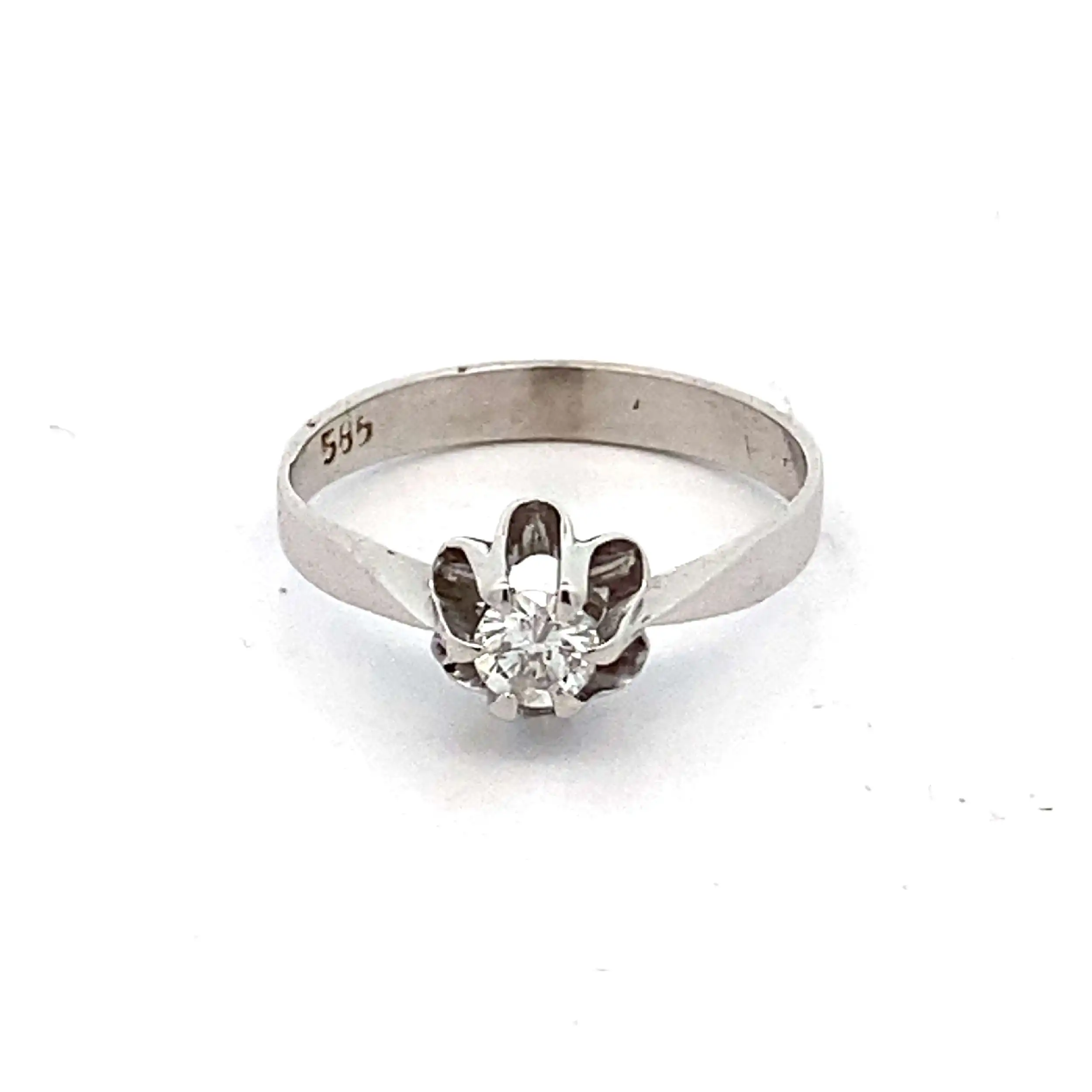 Ring Weißgold mit Brillant
