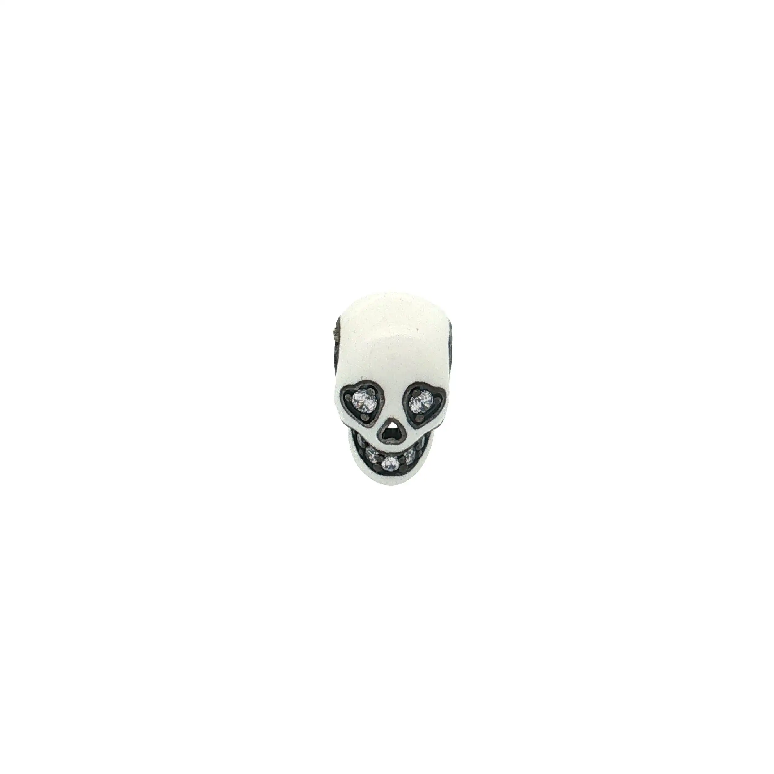 Charm Silber Pandora Totenkopf Glow in the Dark Charm Silber Pandora Totenkopf Glow in the Dark