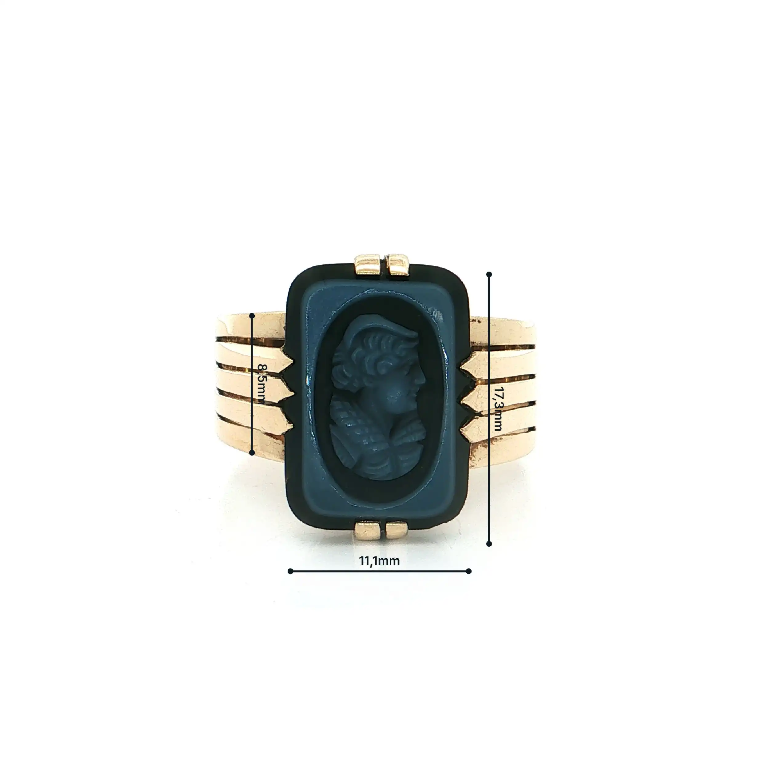 Ring Gelbgold mit Gemme Ring Gelbgold mit Gemme