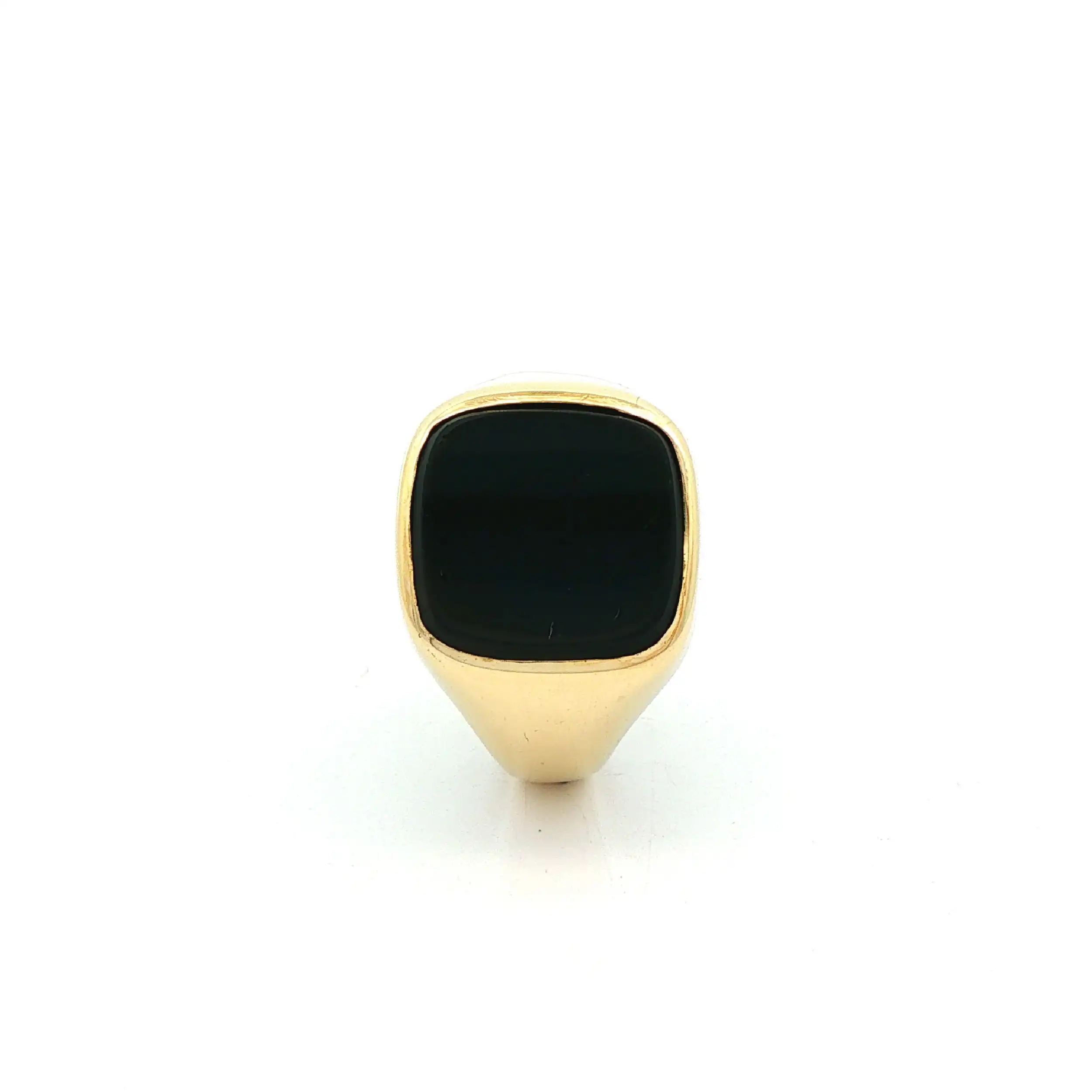 Ring Gelbgold mit Onyx Ring Gelbgold mit Onyx