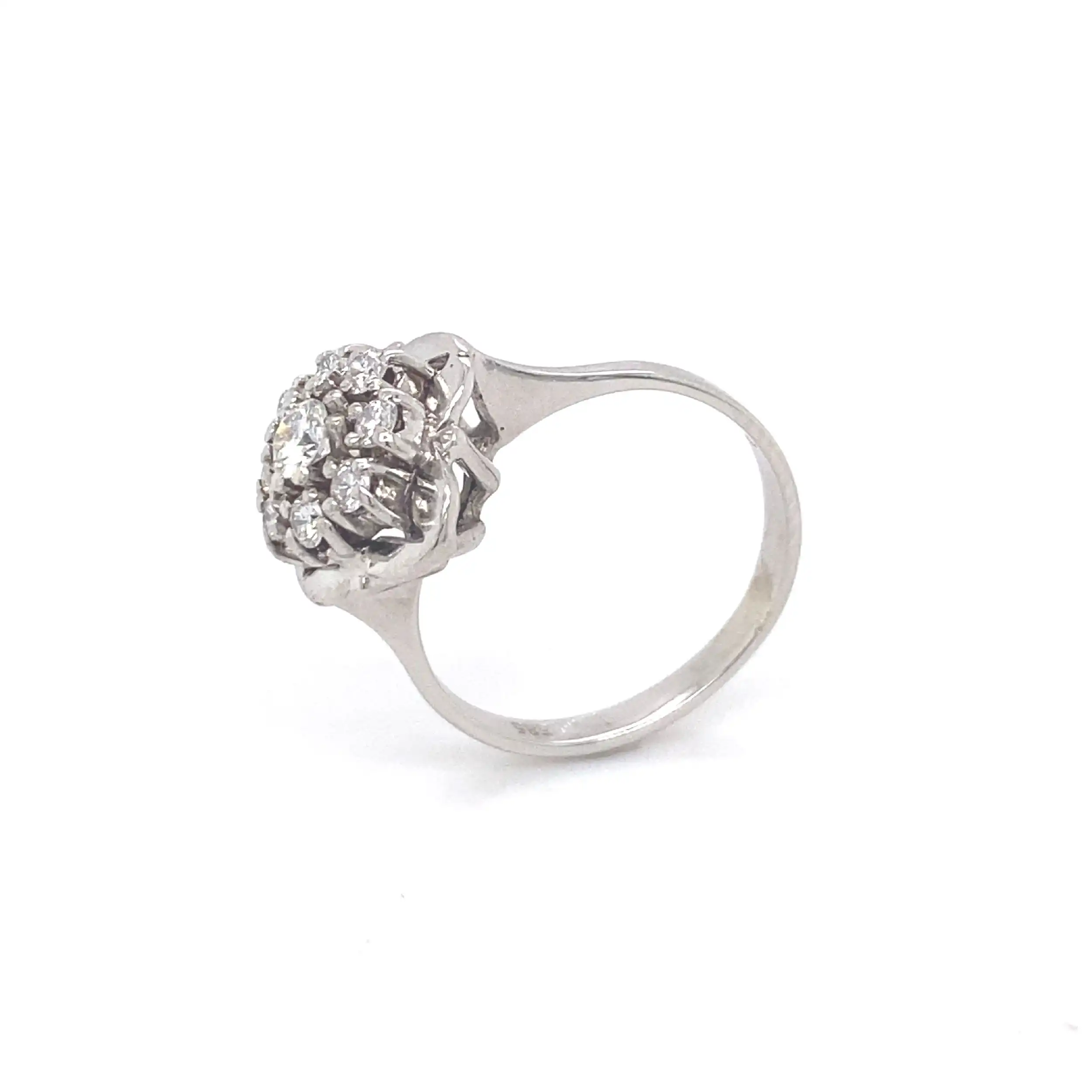 Ring Weißgold mit Brillanten