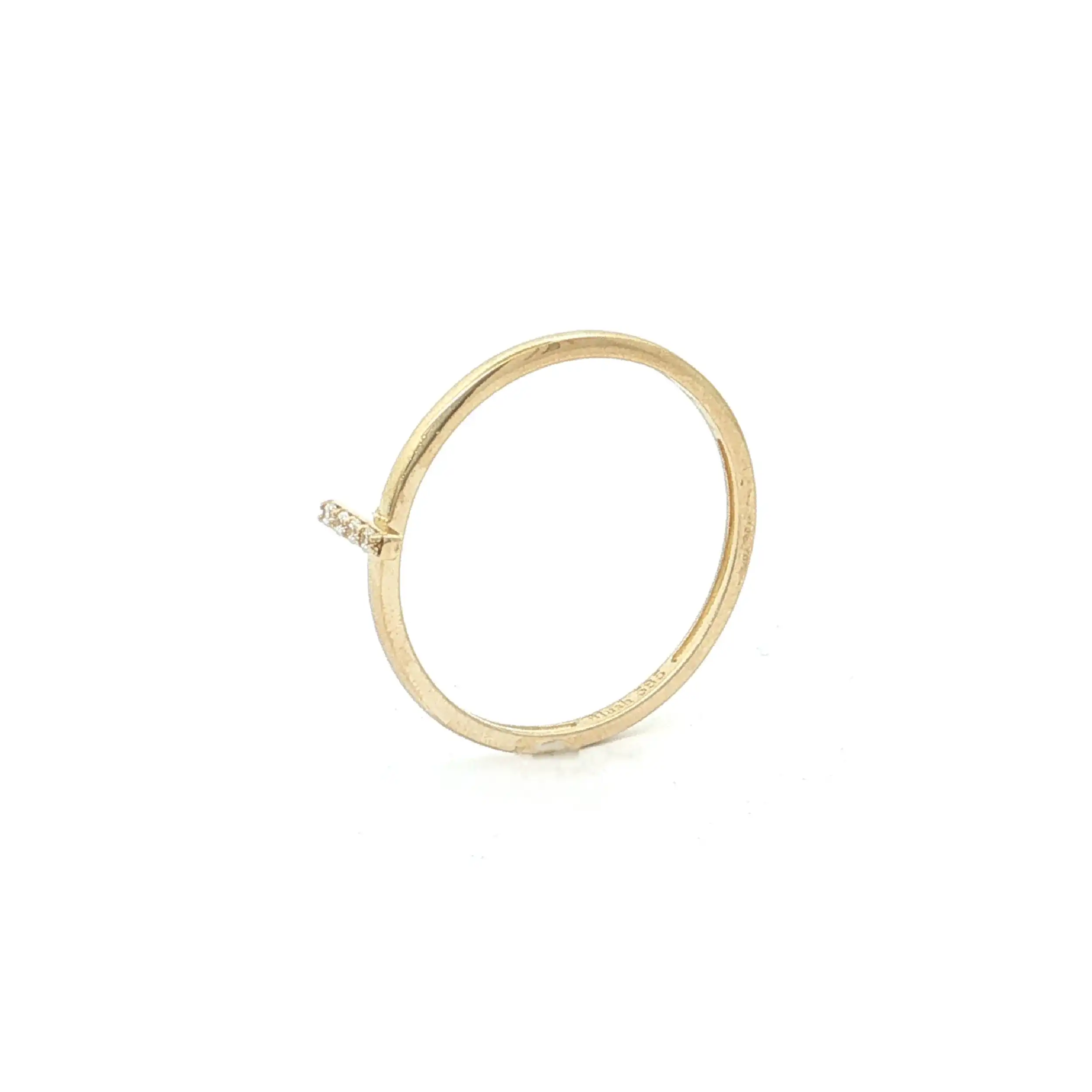 Ring Gelbgold mit Zirkonia Ring Gelbgold mit Zirkonia