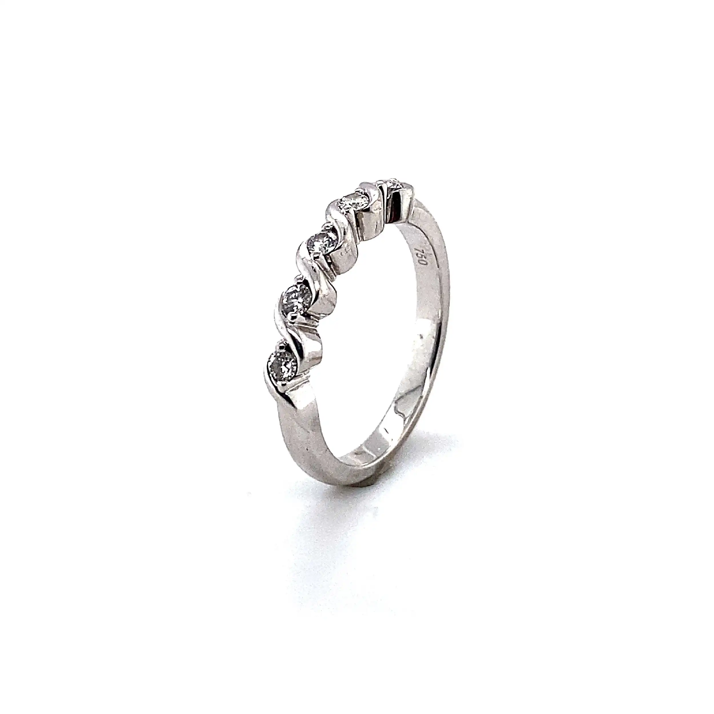 Ring Weißgold mit Brillanten