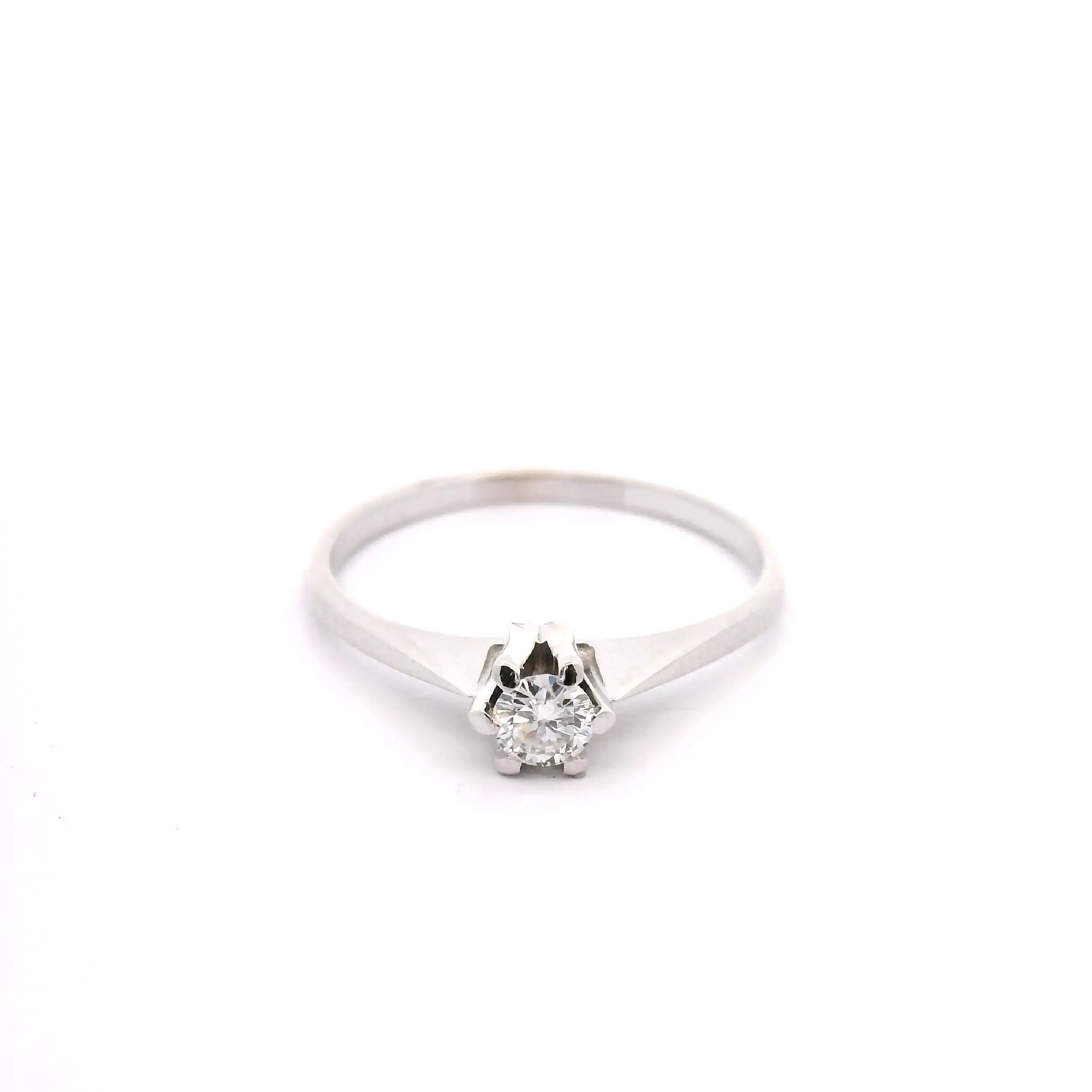 Ring Weißgold mit Brillant