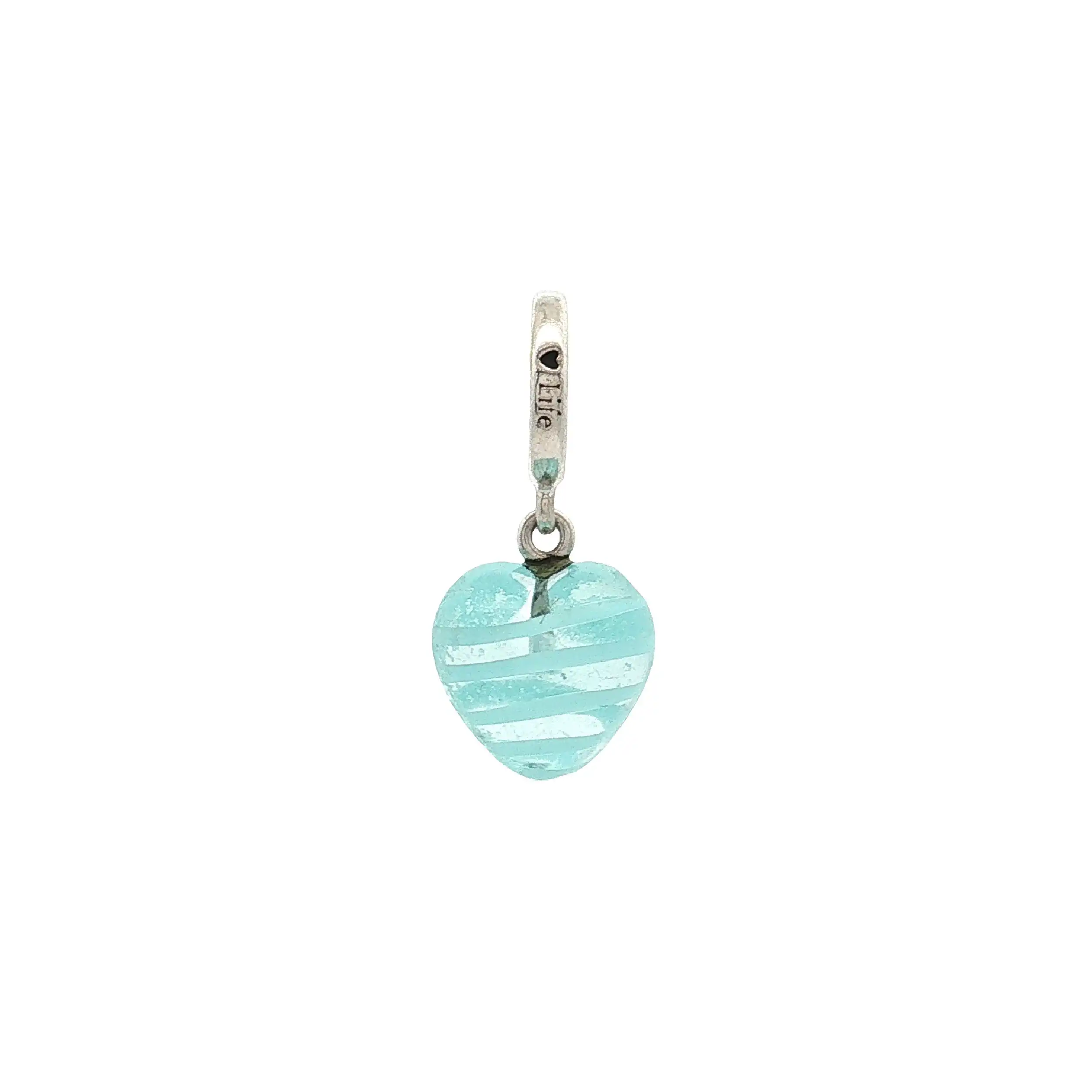 Charm von Pandora "Blue Ribbon Heart" Charm von Pandora "Blue Ribbon Heart"