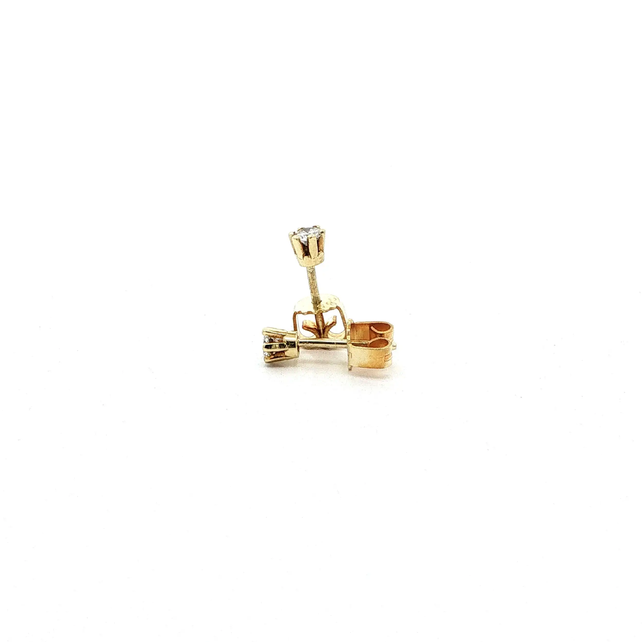 Ohrstecker Gelbgold mit Brillanten