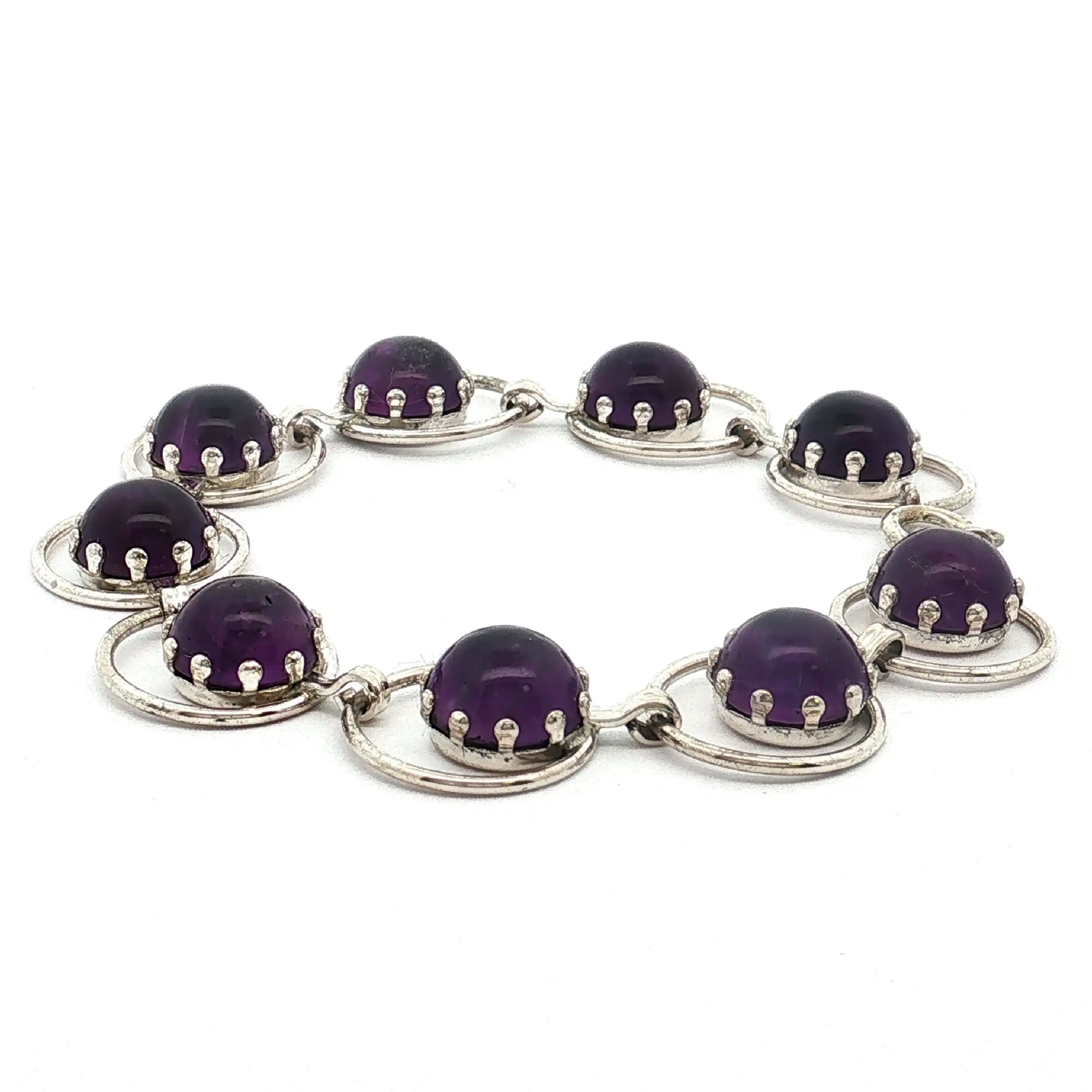 Armband Silber mit Amethyst