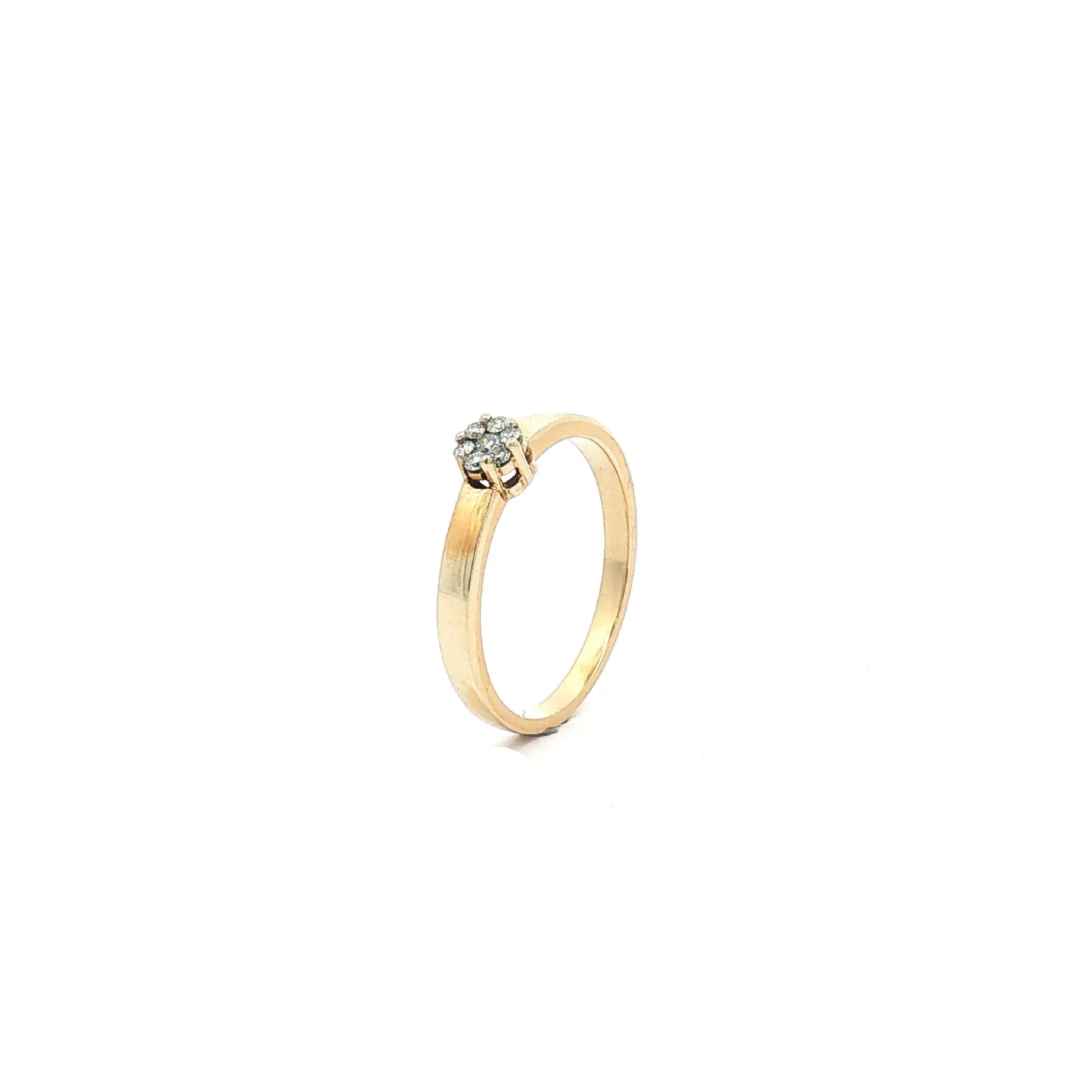 Ring Gelbgold mit Brillanten Christ