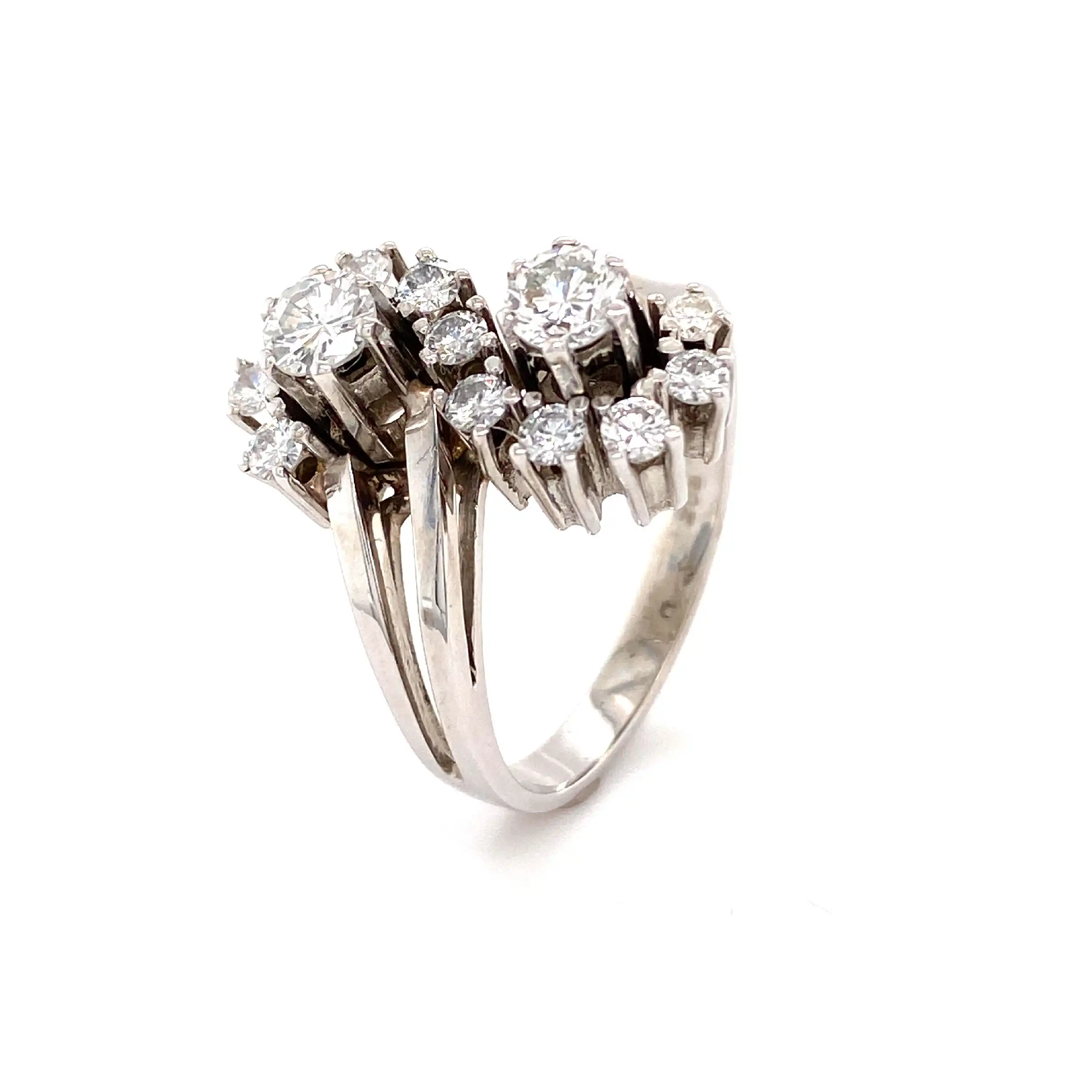 Ring Weißgold mit Brillanten