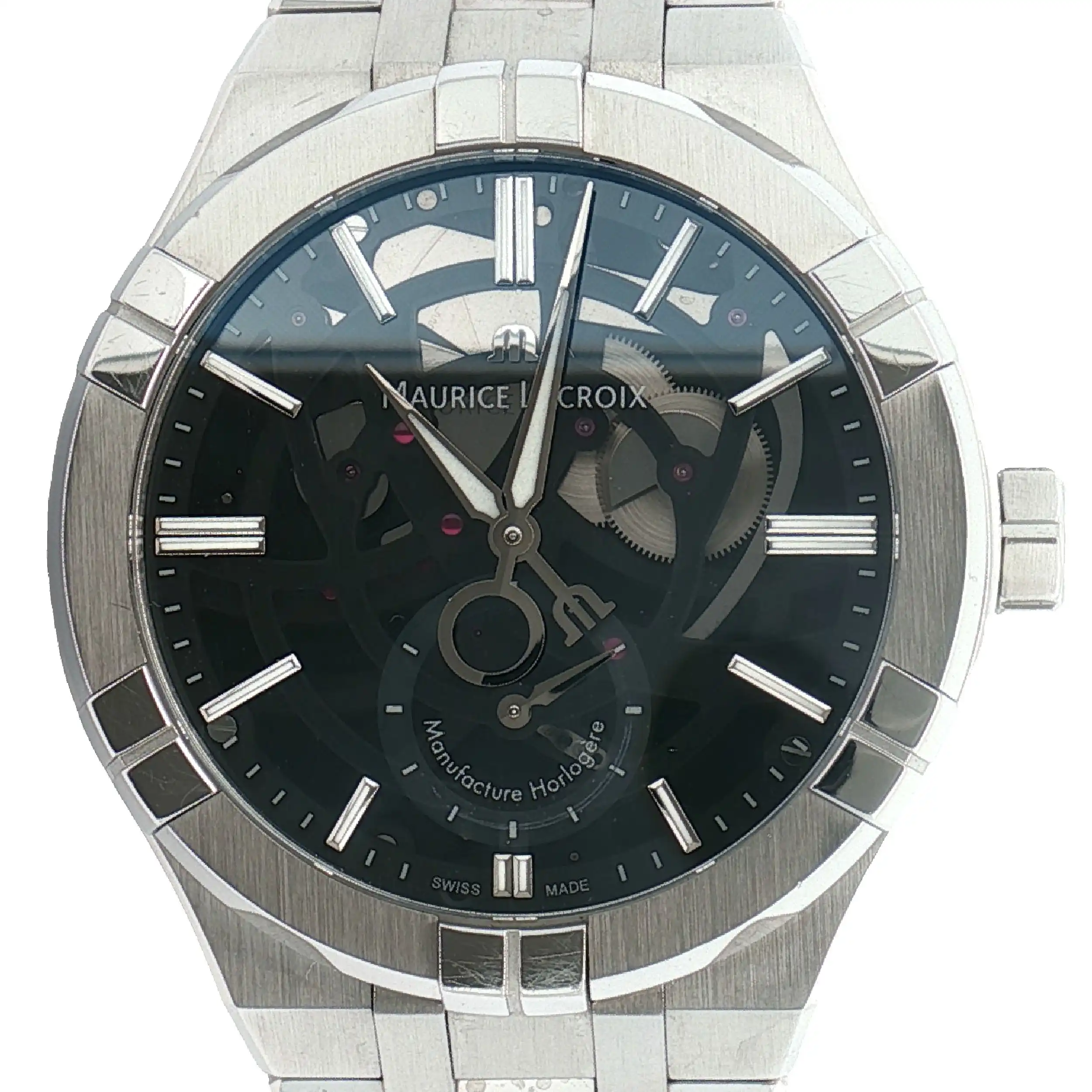 Herrenuhr Maurice Lacroix Aikon Mercury Automatik im Fullset Herrenuhr Maurice Lacroix Aikon Mercury Automatik im Fullset