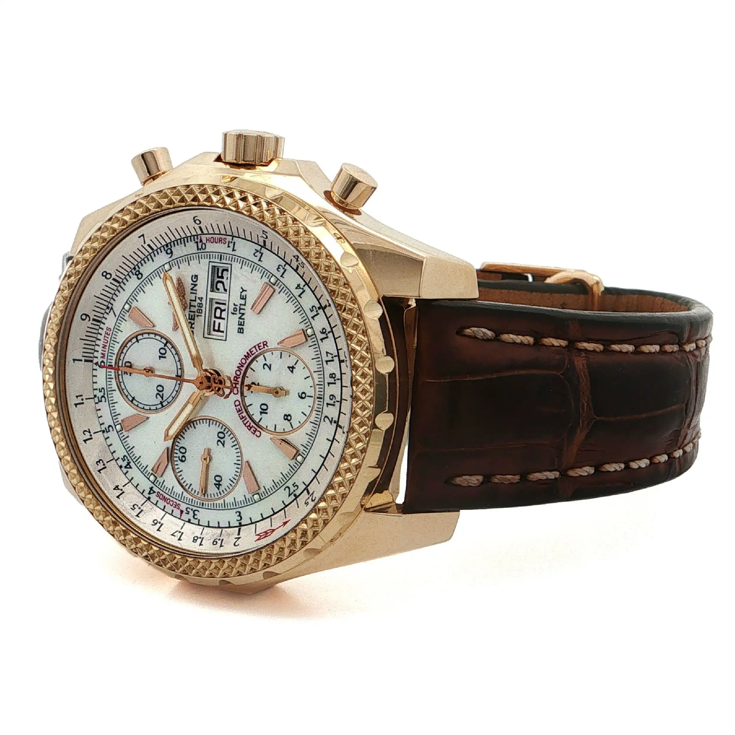 Herrenuhr Breitling for Bentley Ref. H13363 Gelbgold limitiert auf 500 Stk - Nr. 89 mit Papieren