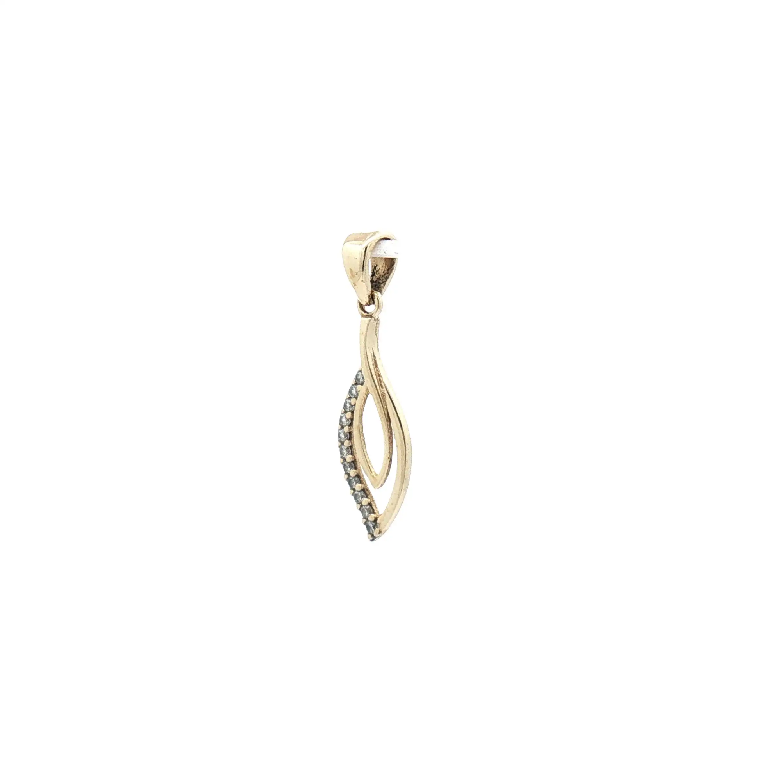 Anhänger Gelbgold mit Zirkonia