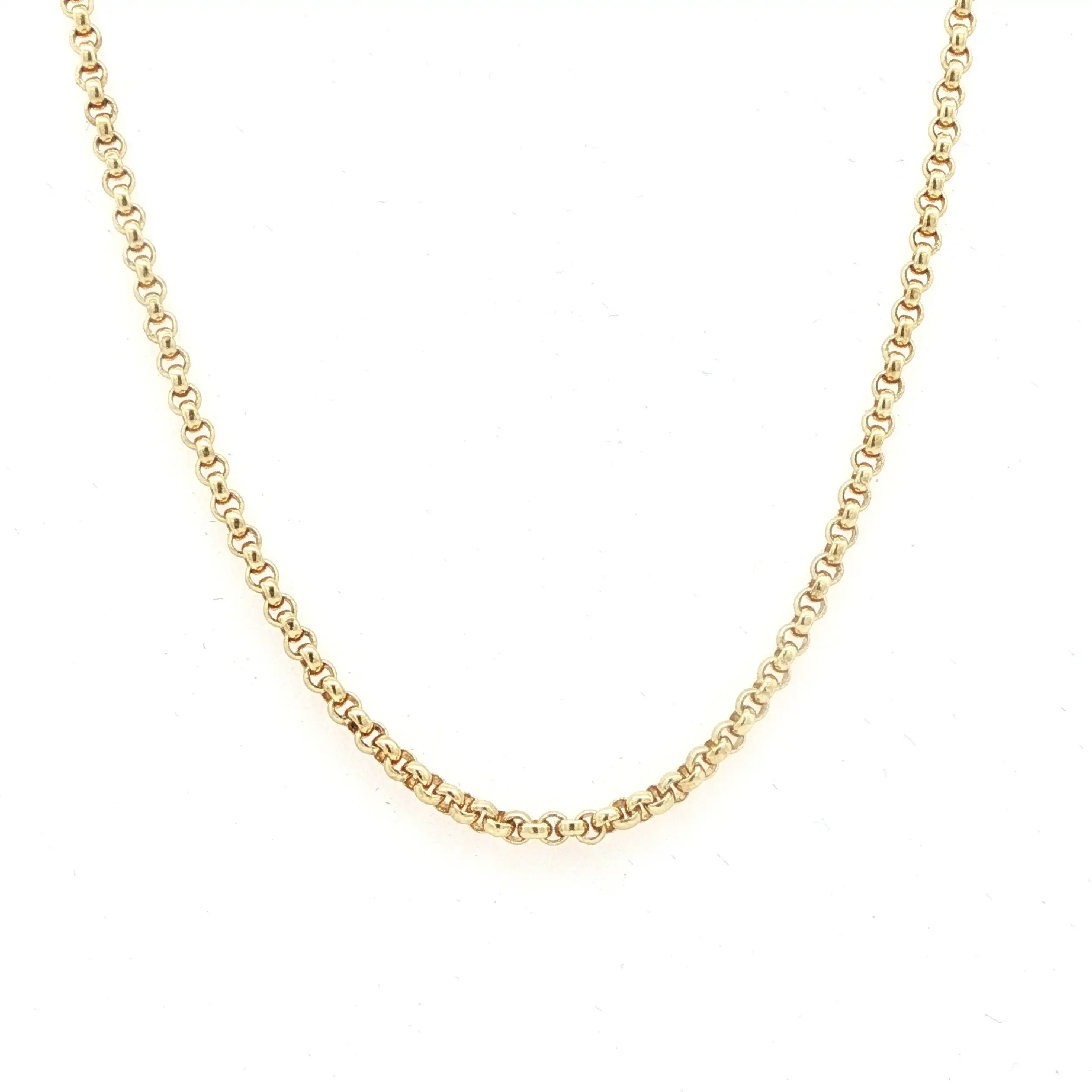 Ankerkette Gelbgold