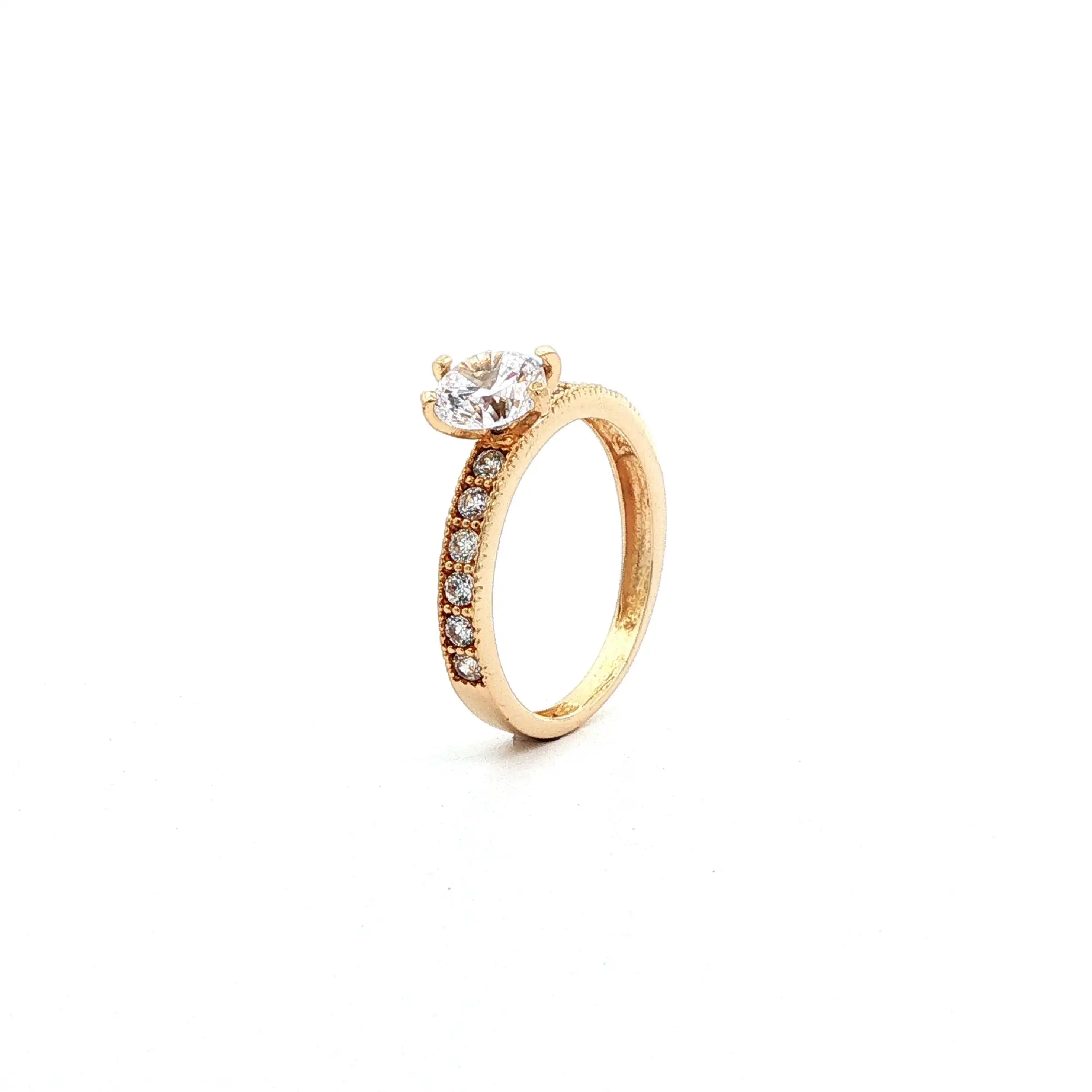 Ring Gelbgold mit Zirkonia