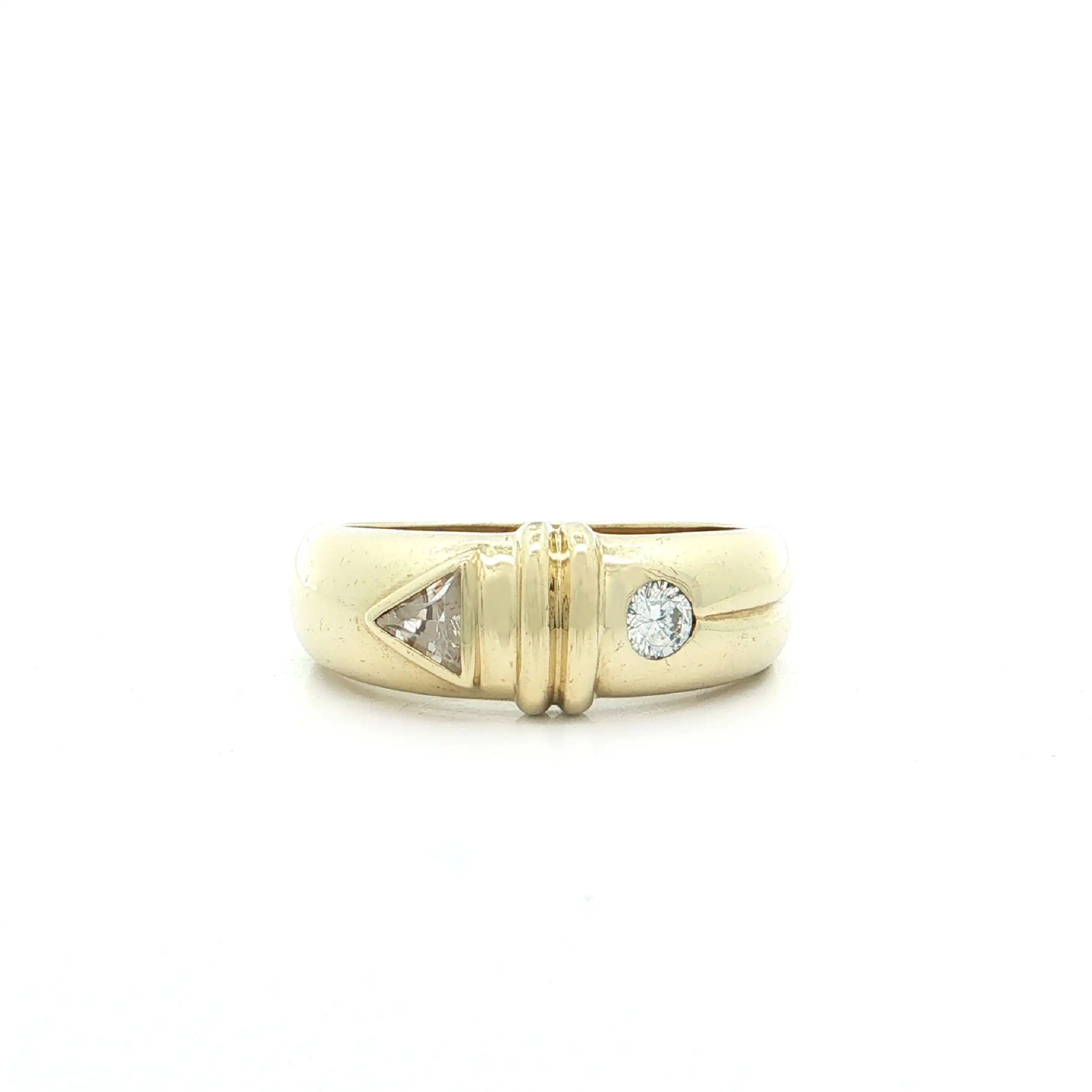Ring Gelbgold mit Zirkonia