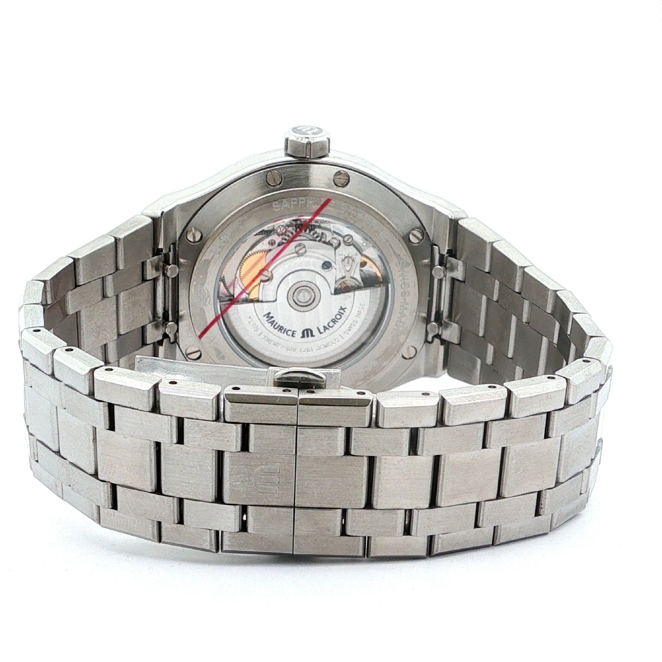 Herrenuhr Maurice Lacroix AIKON AI6008 mit Box & Anleitung