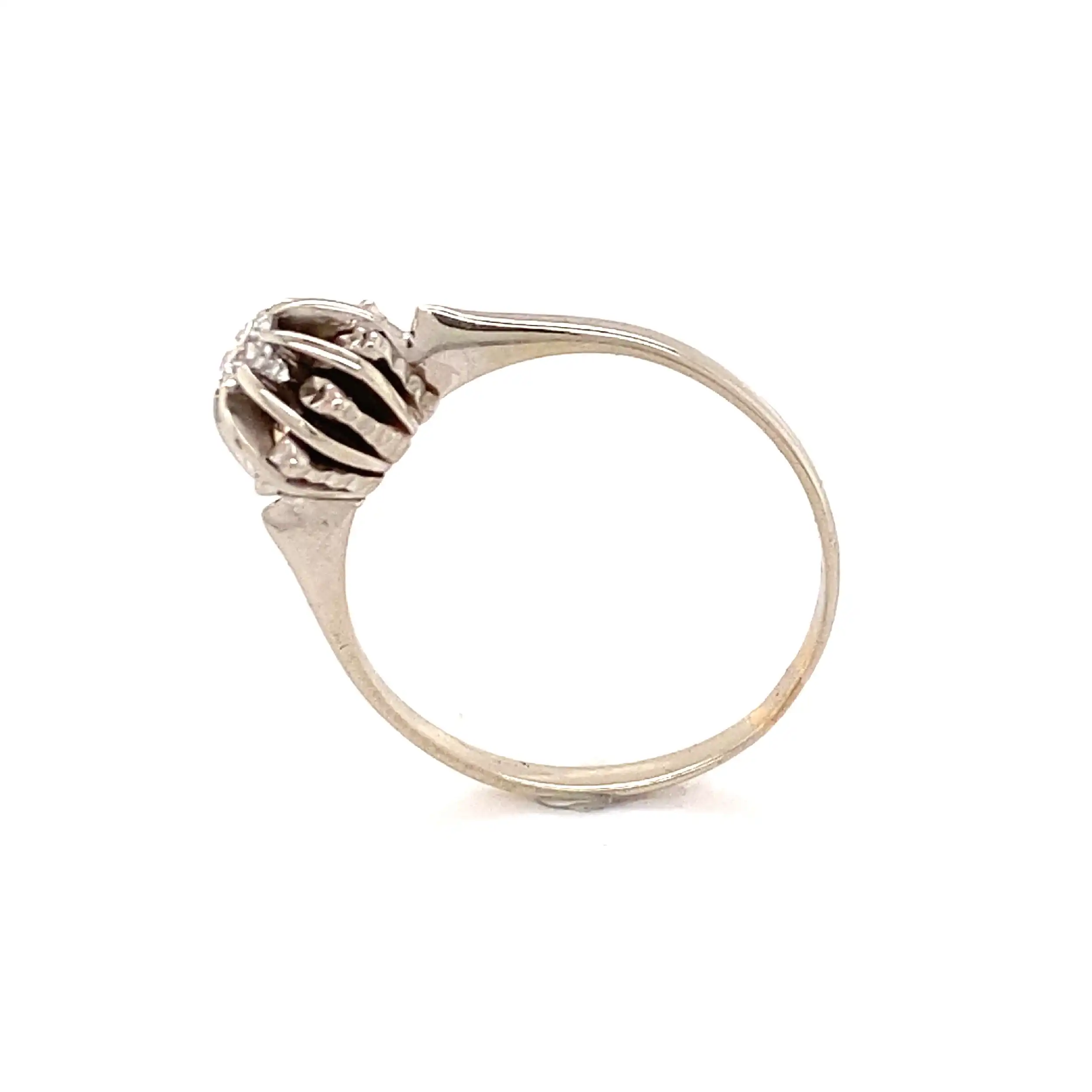 Ring Weißgold mit Solitär Brillant