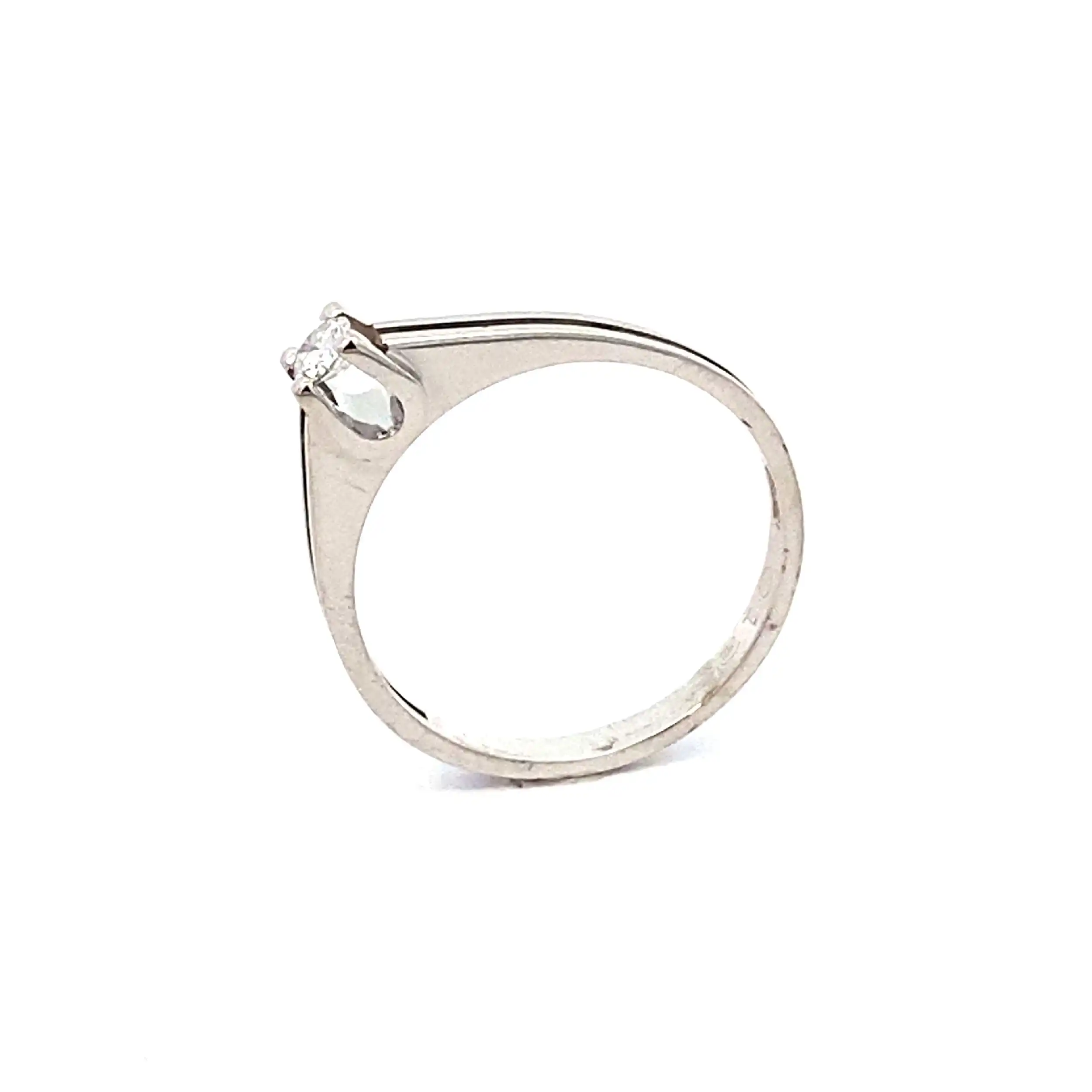 Ring Weißgold mit Brillant