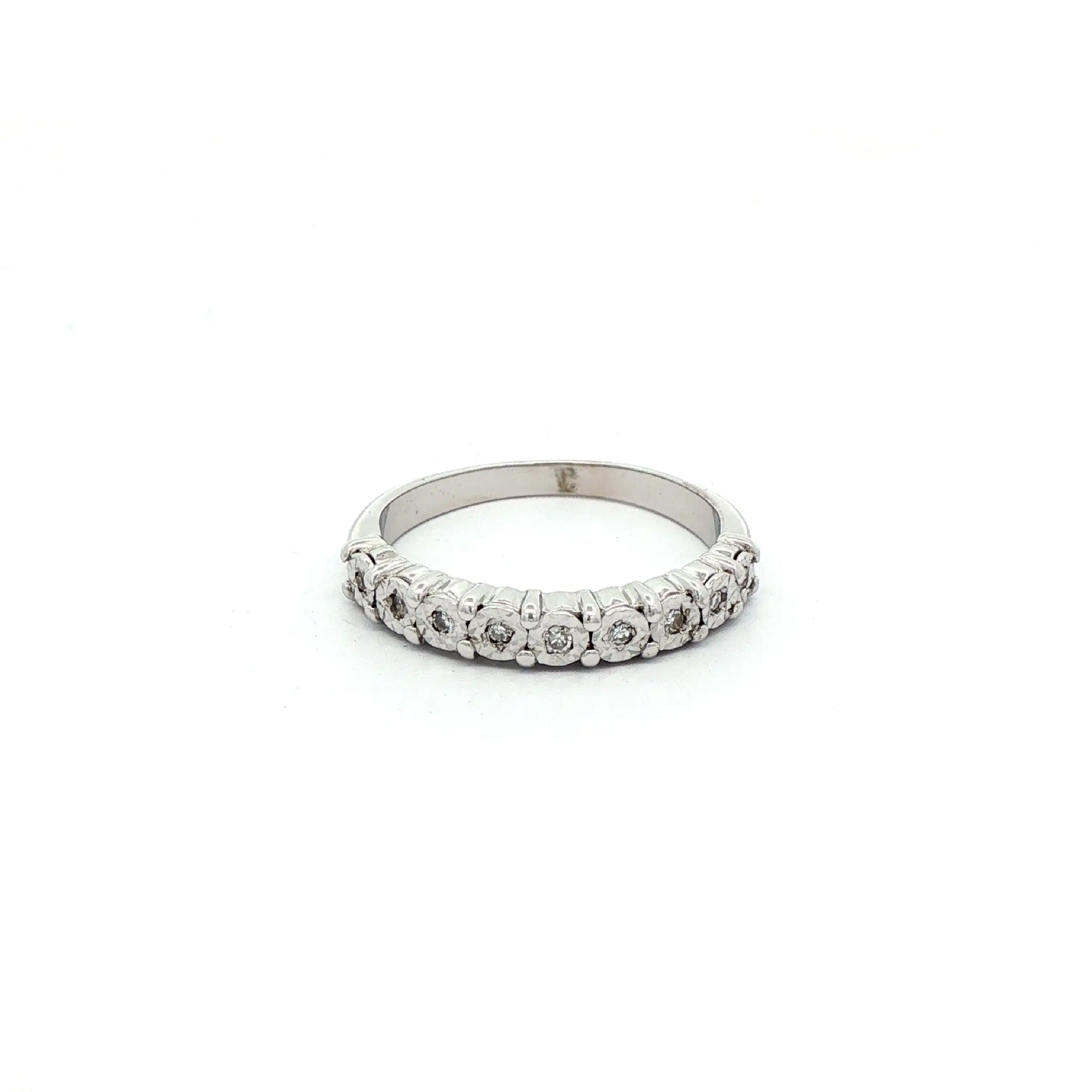 Ring Weißgold mit Diamanten Ring Weißgold mit Diamanten