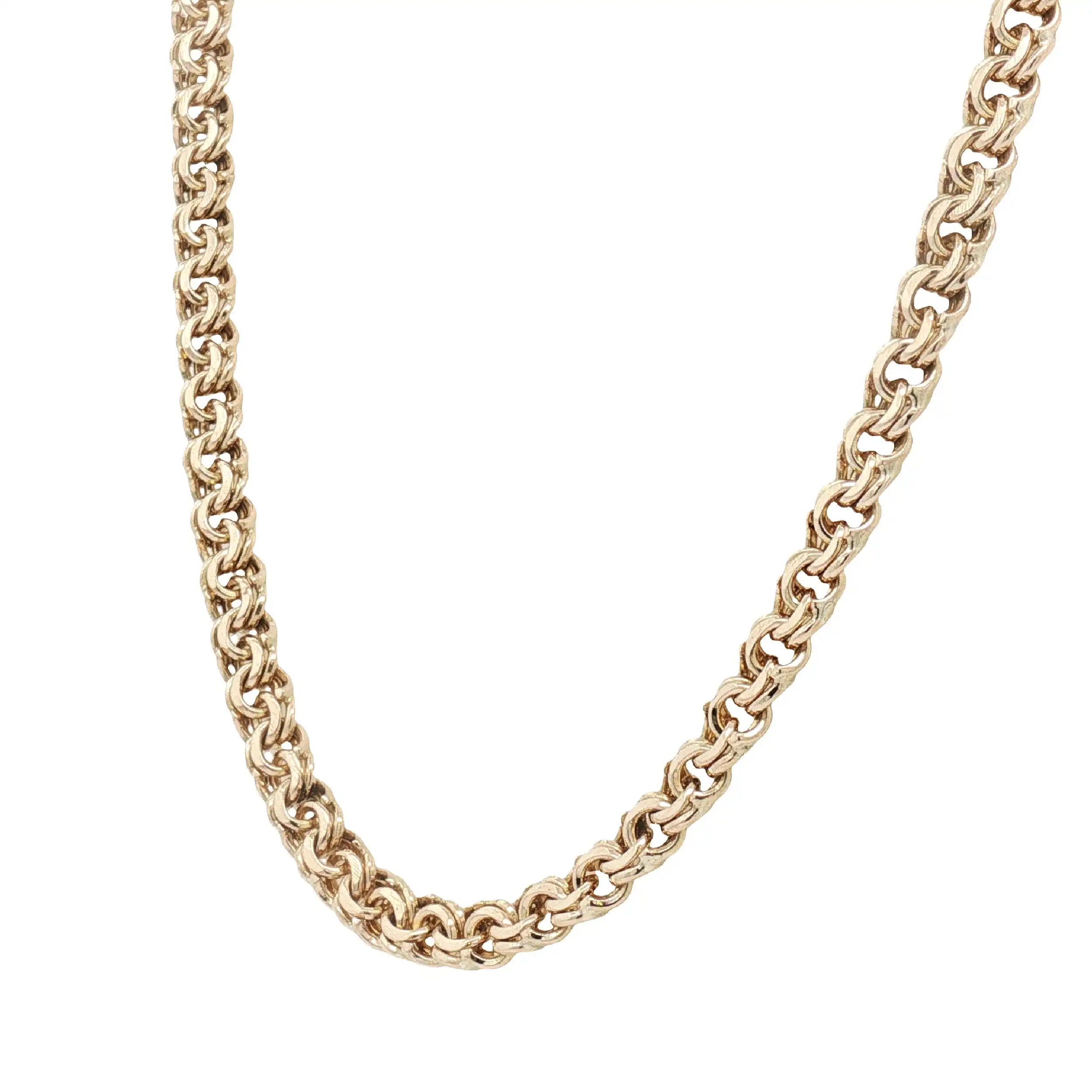 Doppelpanzerkette Gelbgold