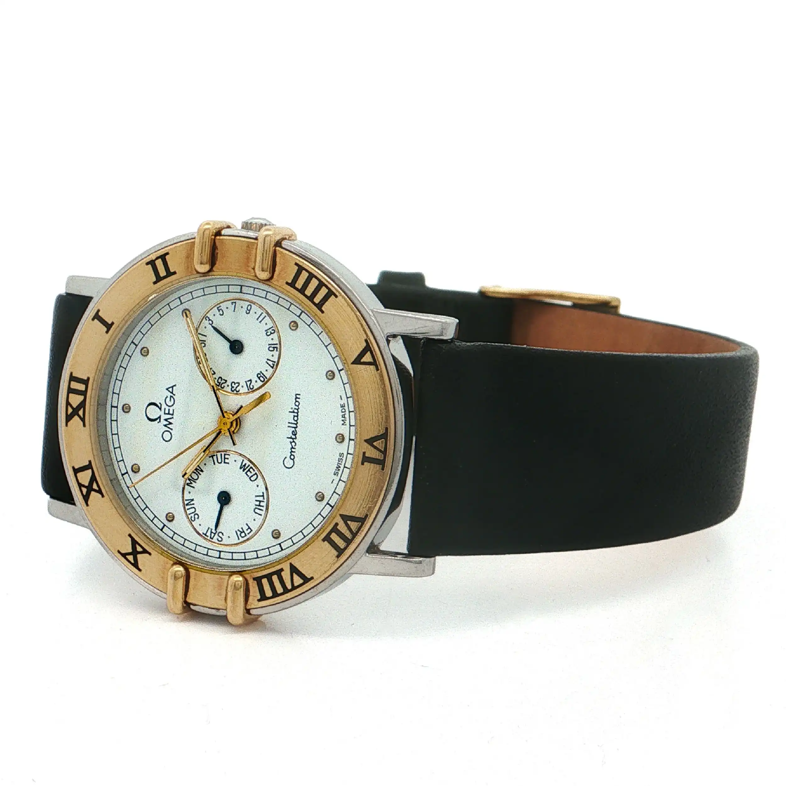Damenuhr Omega Day Date 33mm Ref.196.1080