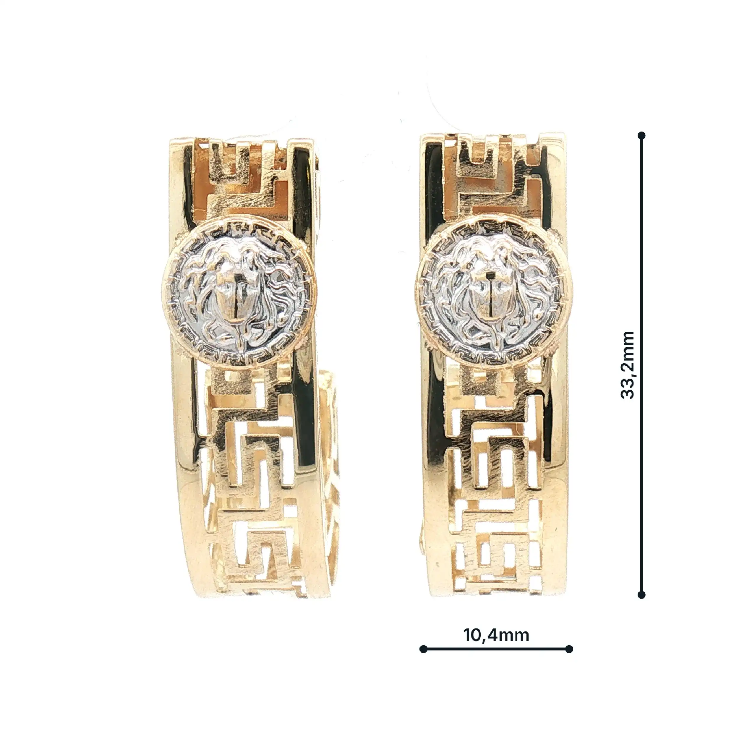 Creolen Bicolor Versace Art Creolen Bicolor Versace Art