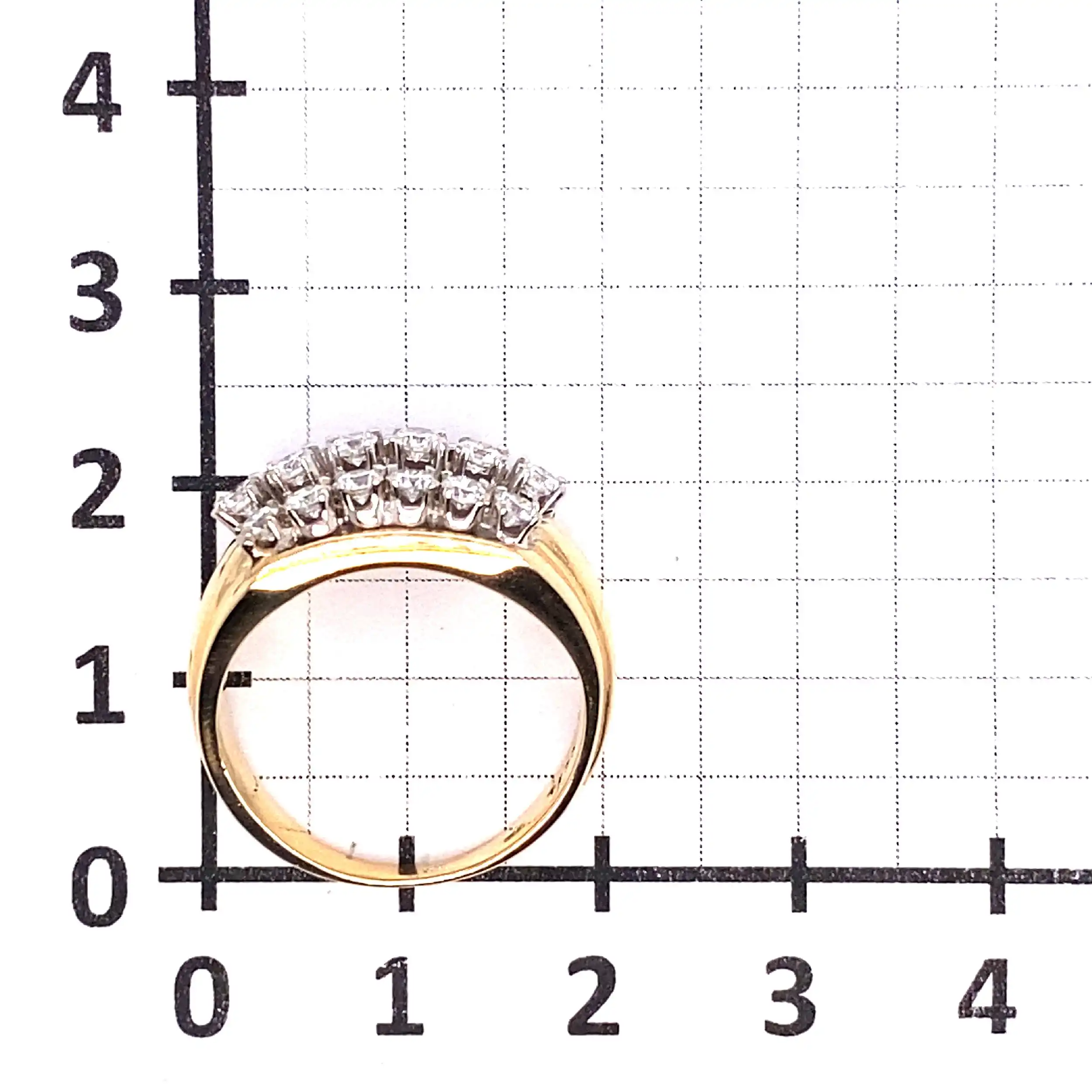 Ring Bicolor mit Brillanten Ring Bicolor mit Brillanten