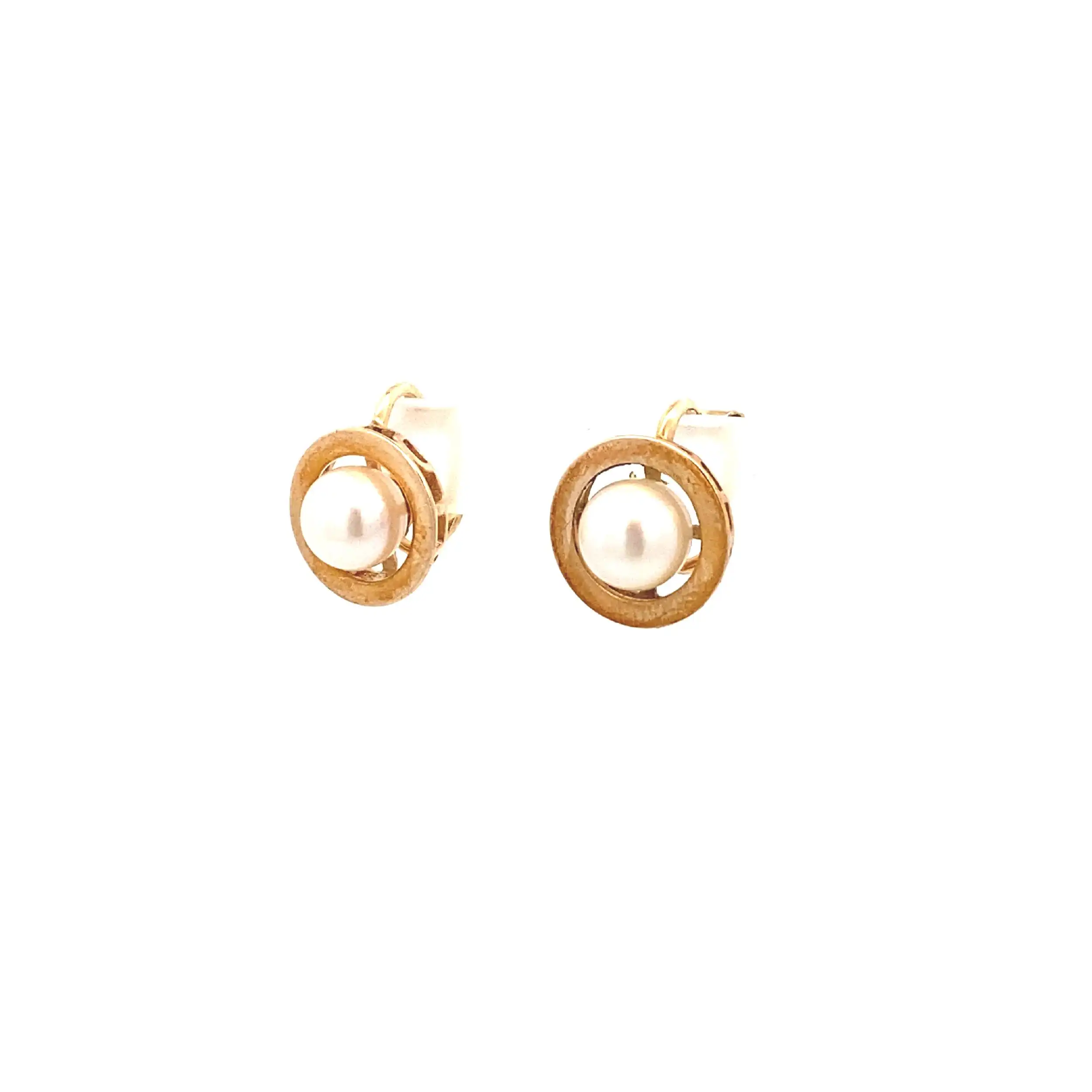 Perlclips Gelbgold Perlclips Gelbgold
