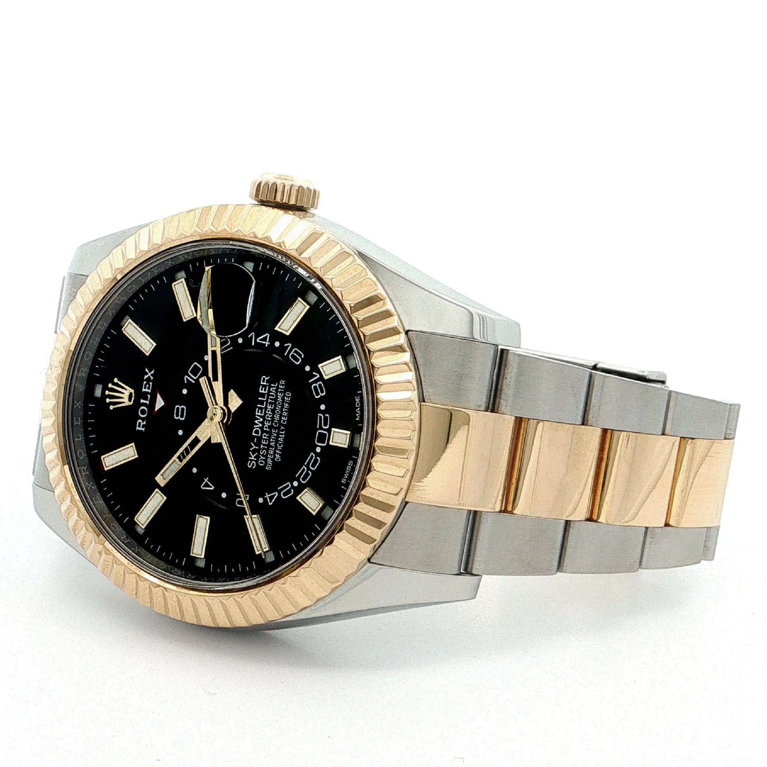 Herrenuhr Rolex Sky-Dweller 42mm Stahl/Gold Ref: 326933