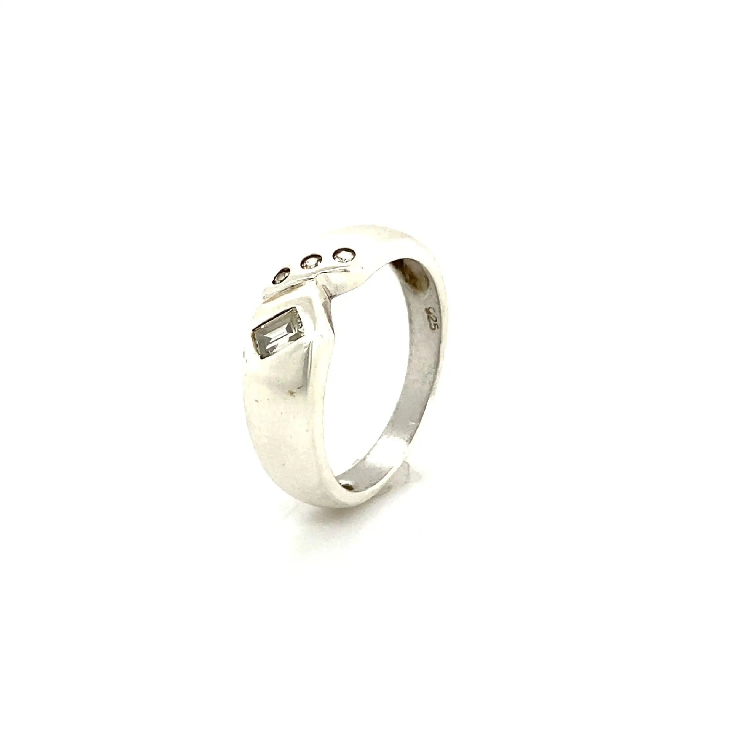 Silberring mit Zirkonia