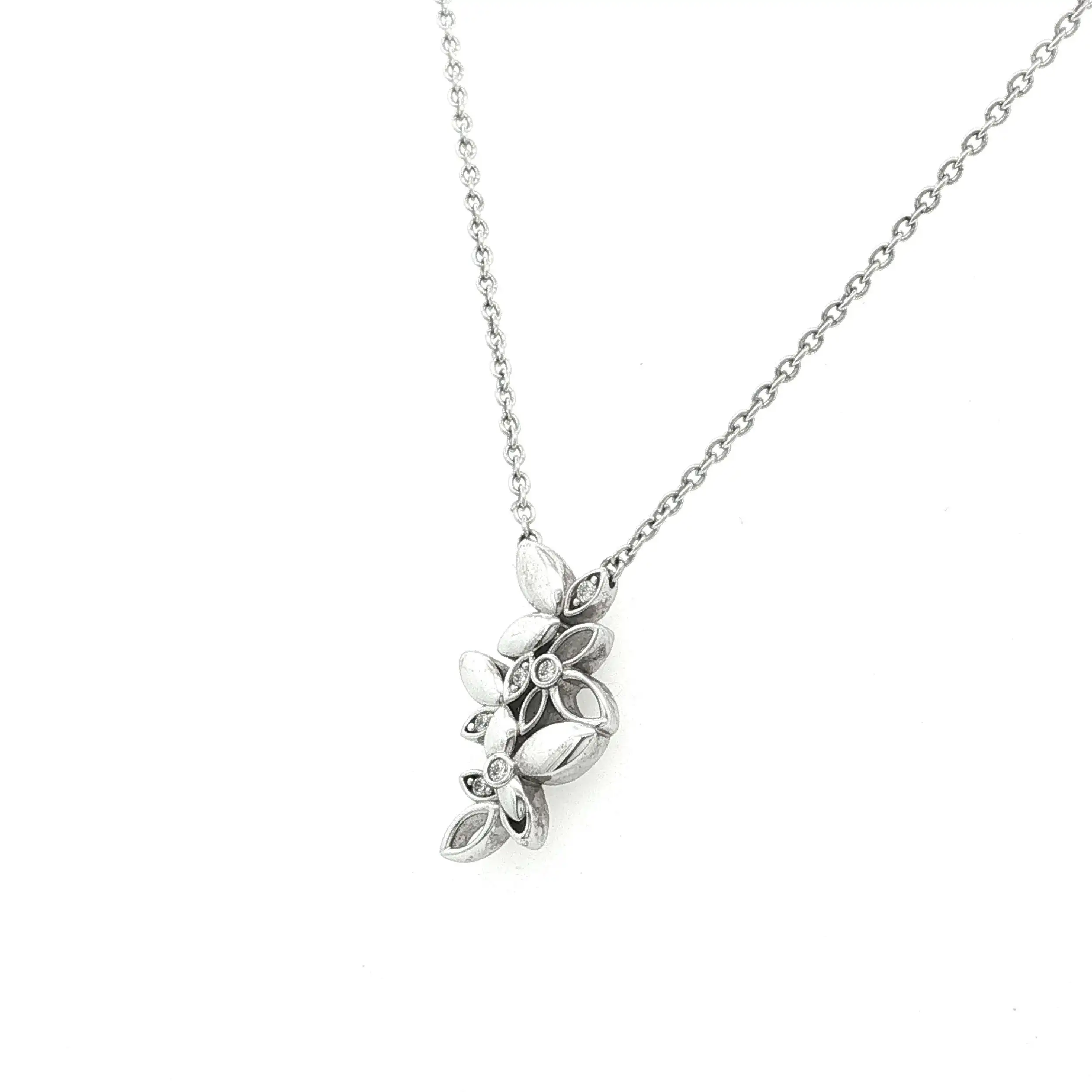 Collier Silber mit Zirkonia Collier Silber mit Zirkonia