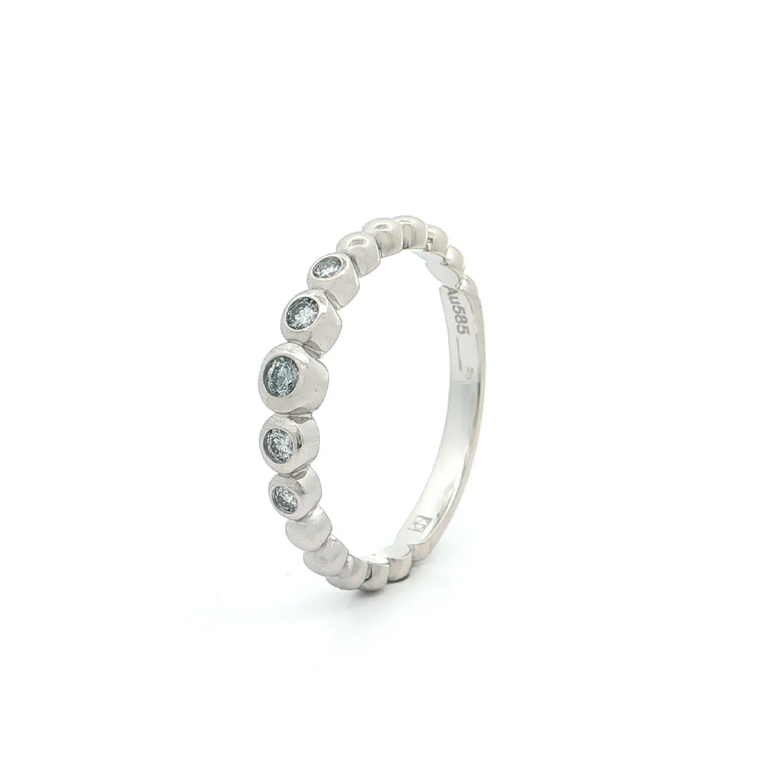 Ring Weißgold mit Brillanten
