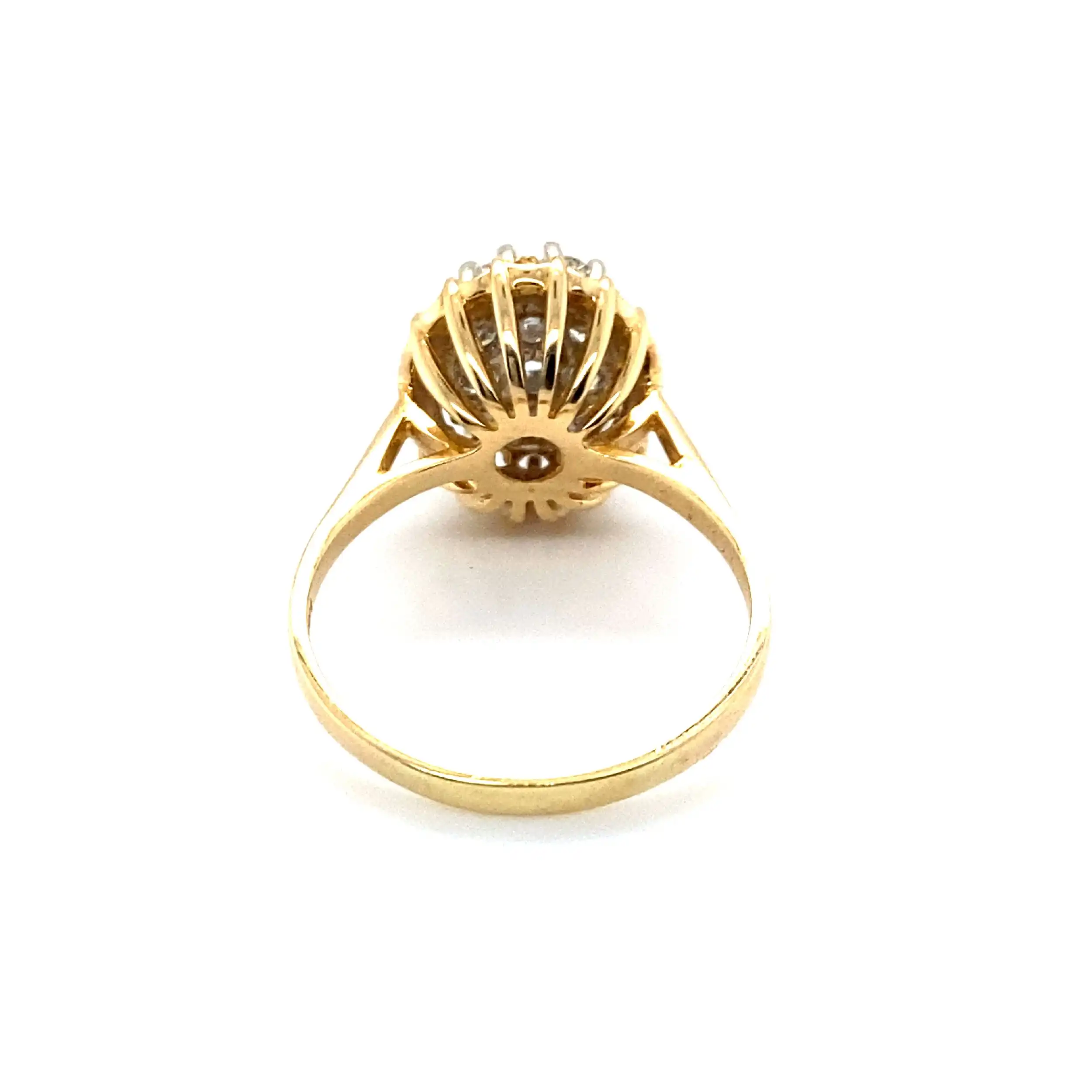Ring Gelbgold mit Brillanten