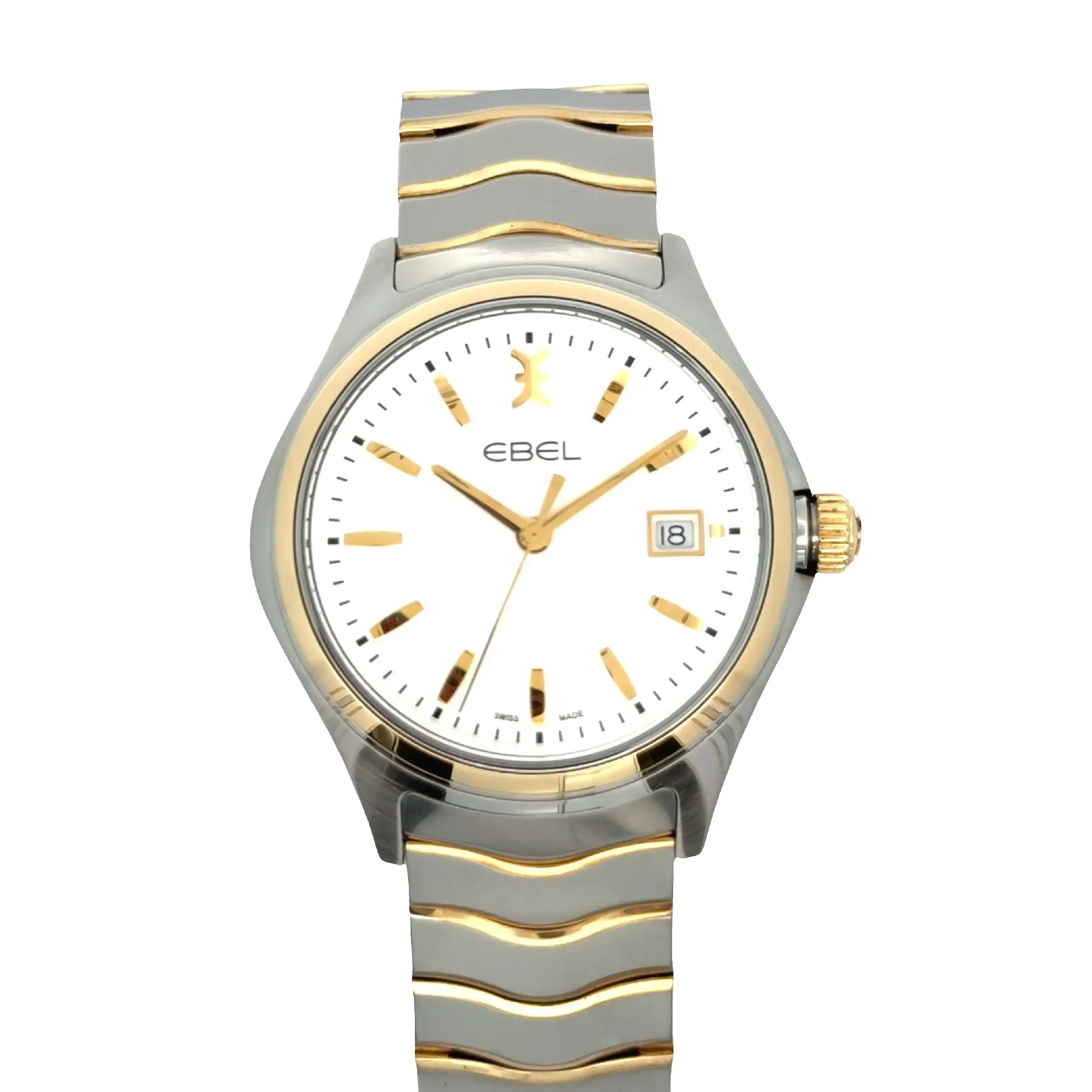 Herrenuhr Ebel Wave Gent Quarz 40mm