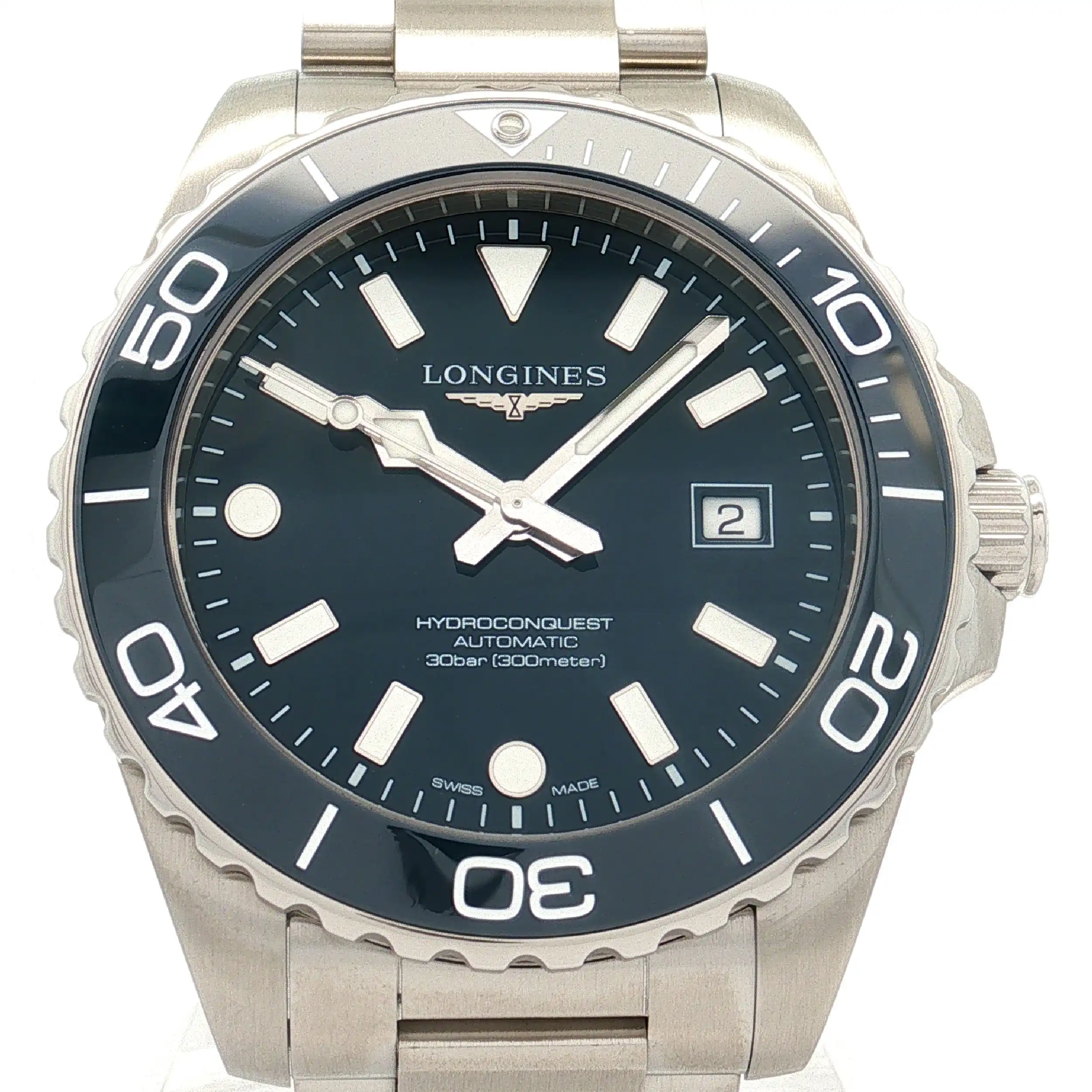 Herrenuhr Longines Hydroconquest 42 mm neu Full Set