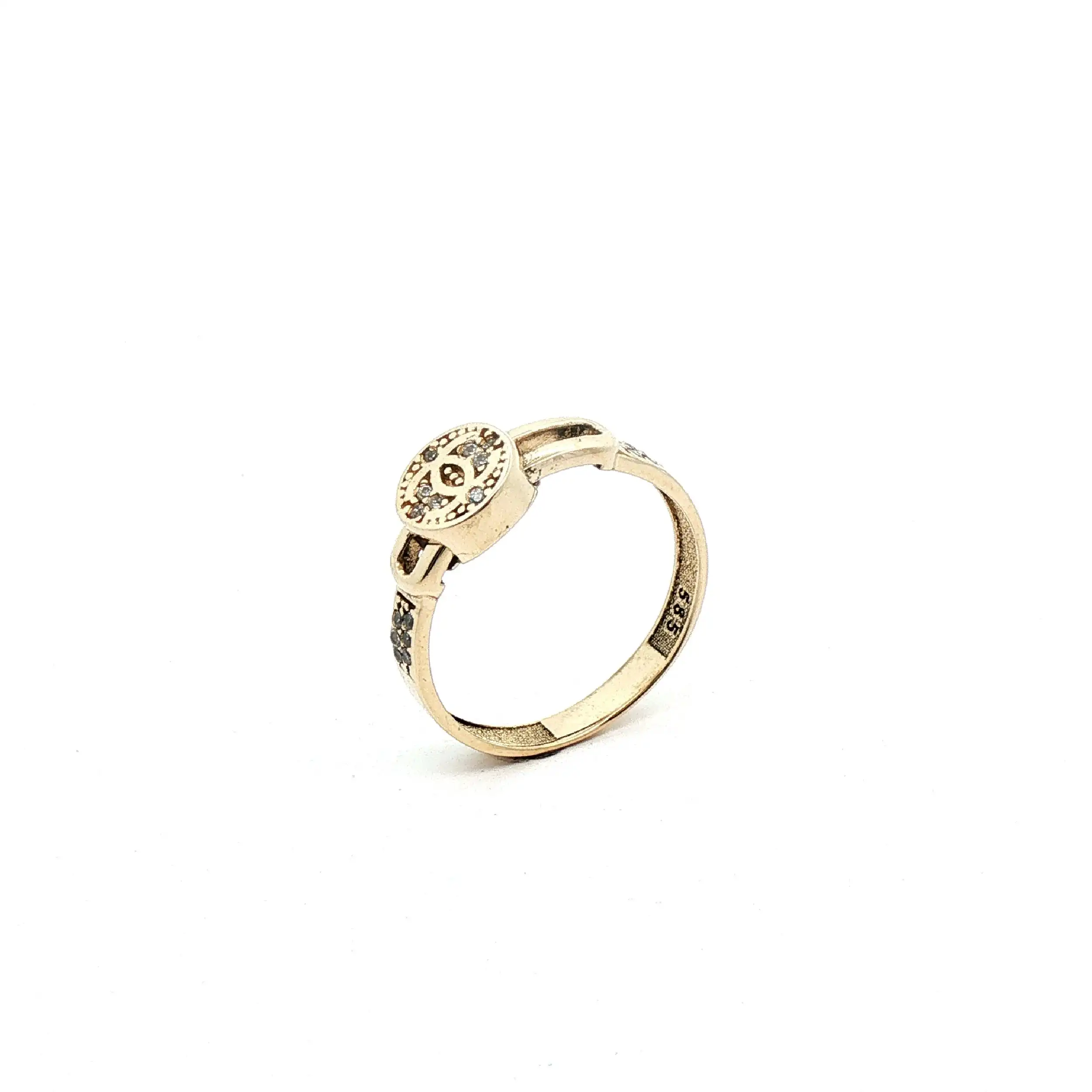 Ring Gelbgold mit Zirkonia