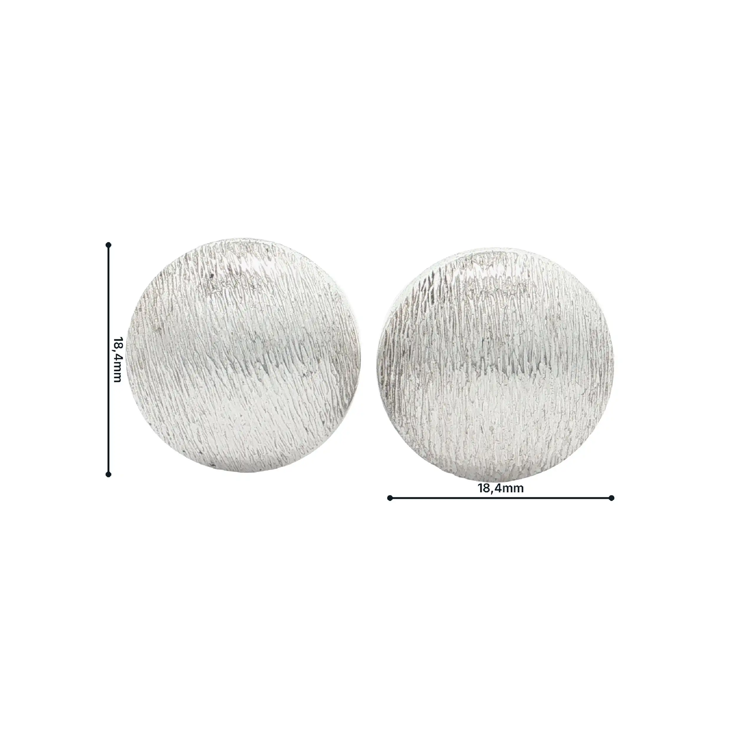 Ohrclips Silber