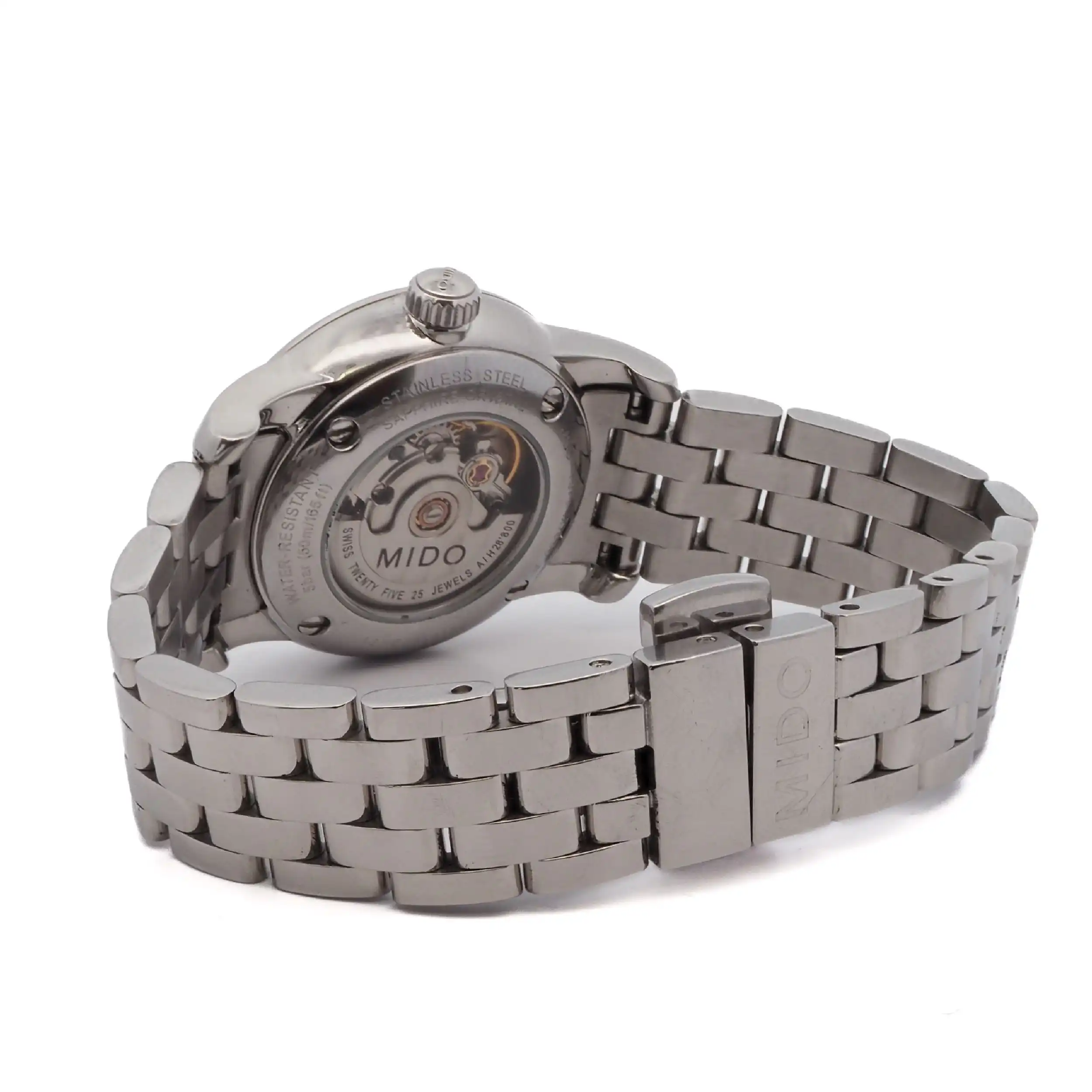 Damenuhr Mido Baroncelli  Automatic Stahl Ref.M7600 B