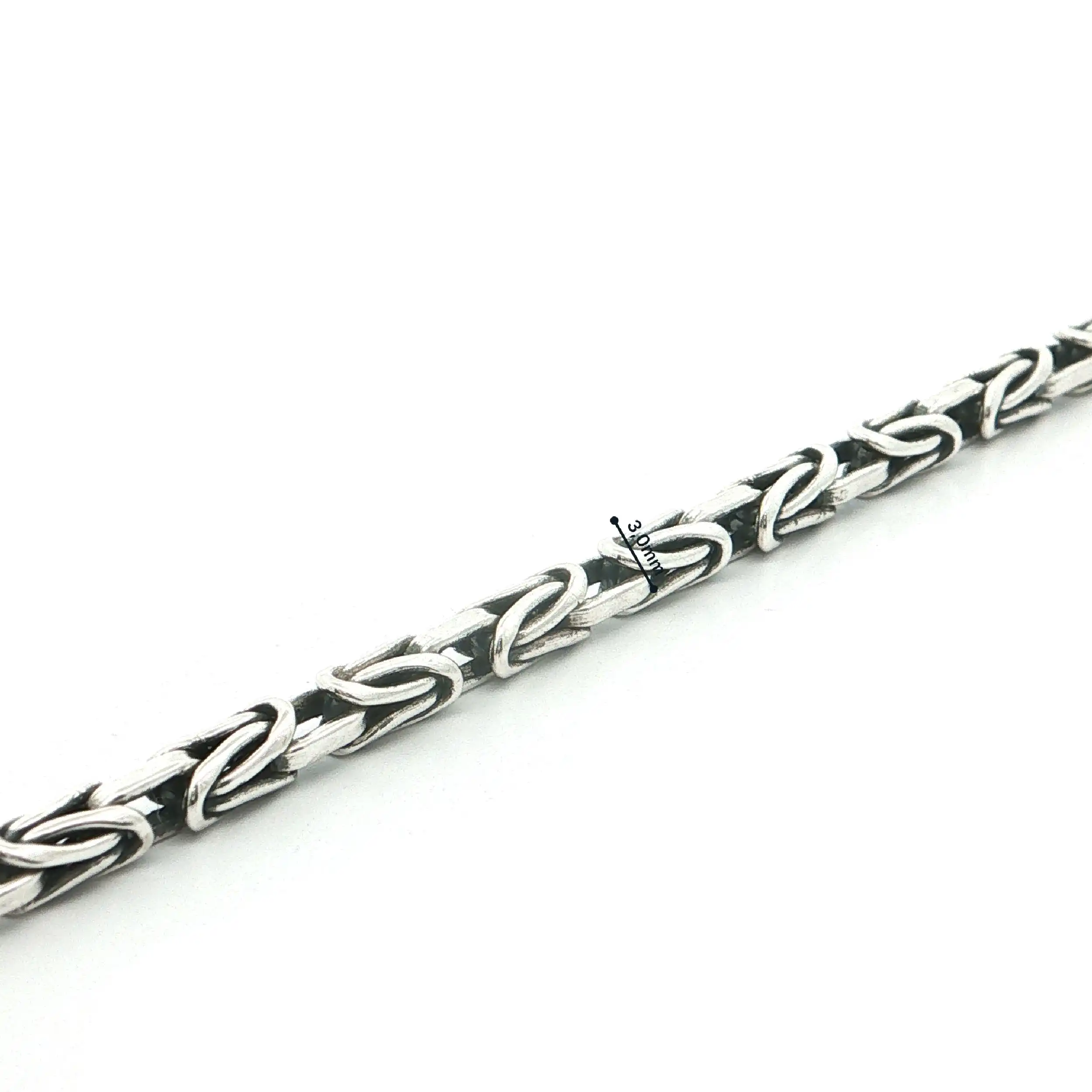 Königsarmband Silber
