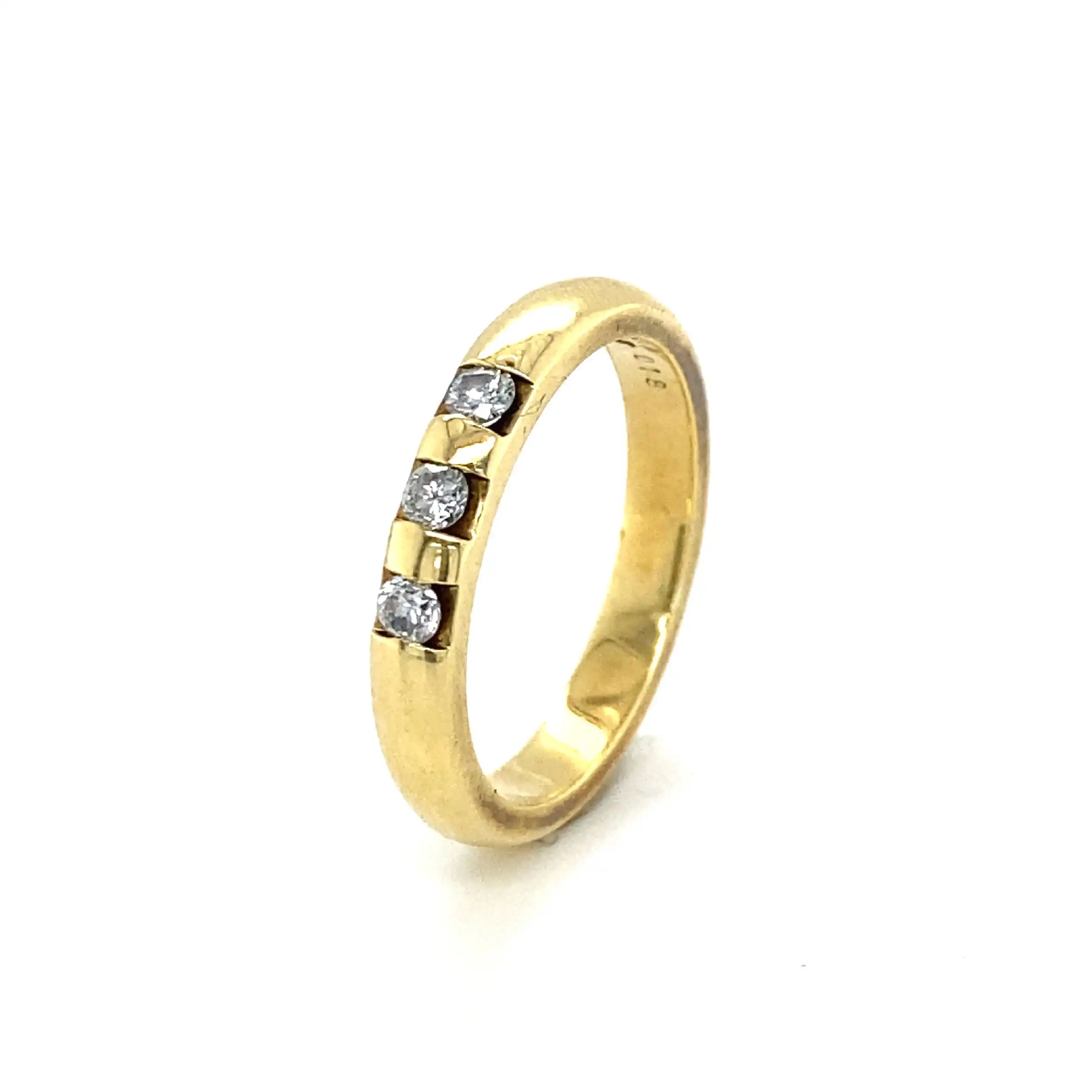 Ring Gelbgold mit Brillanten Ring Gelbgold mit Brillanten