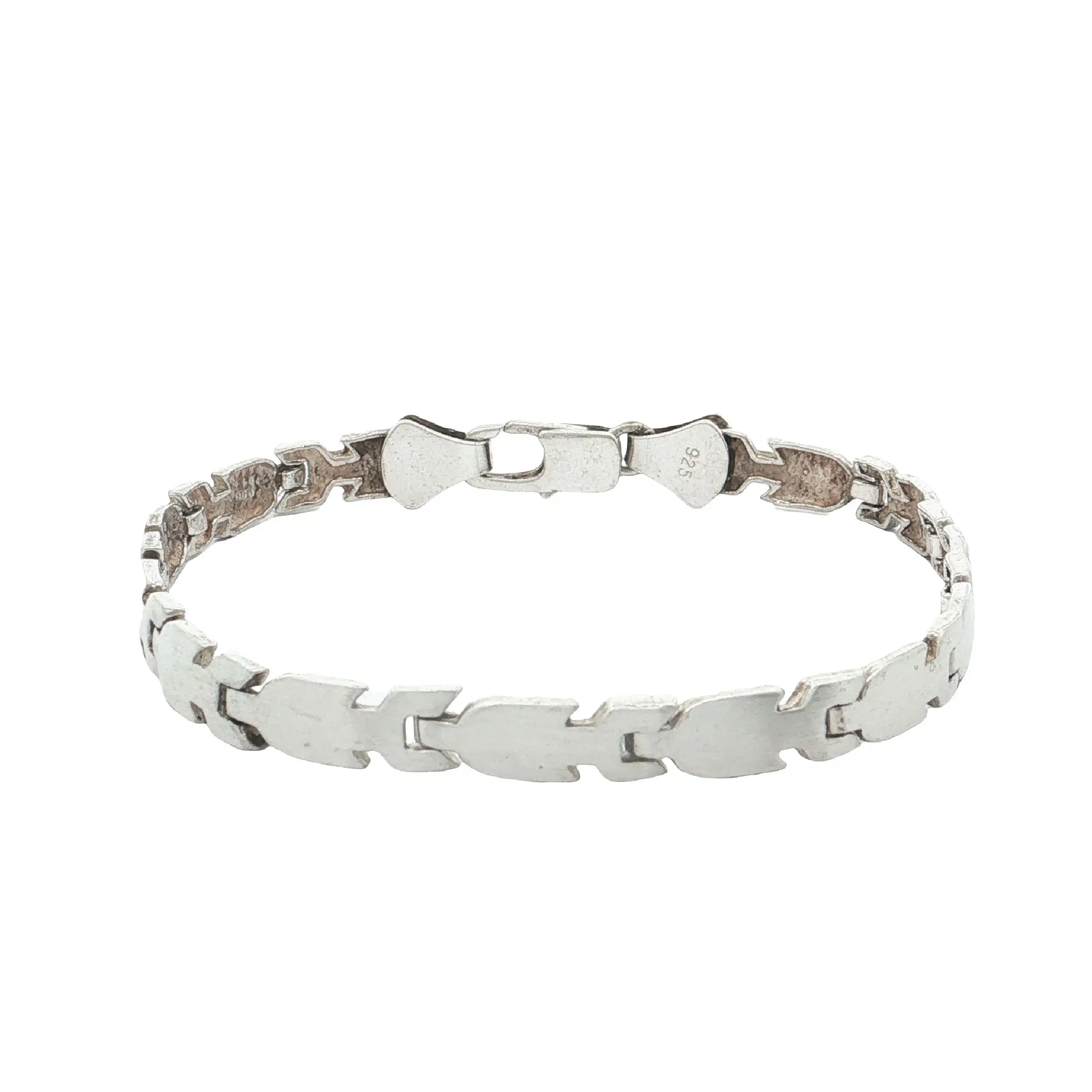 Armband Silber mattiert Armband Silber mattiert