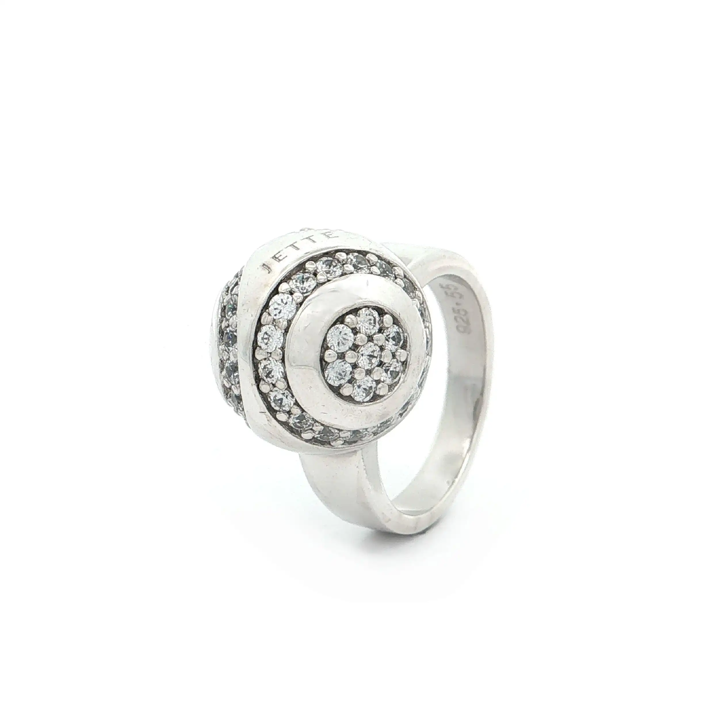 Ring Silber mit Zirkonia "JETTE"