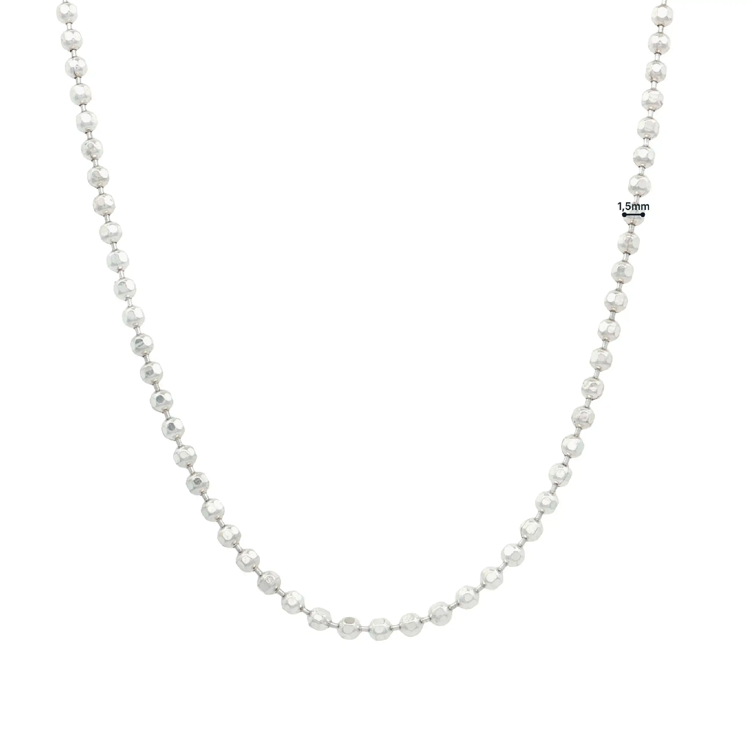 Kugelkette Silber