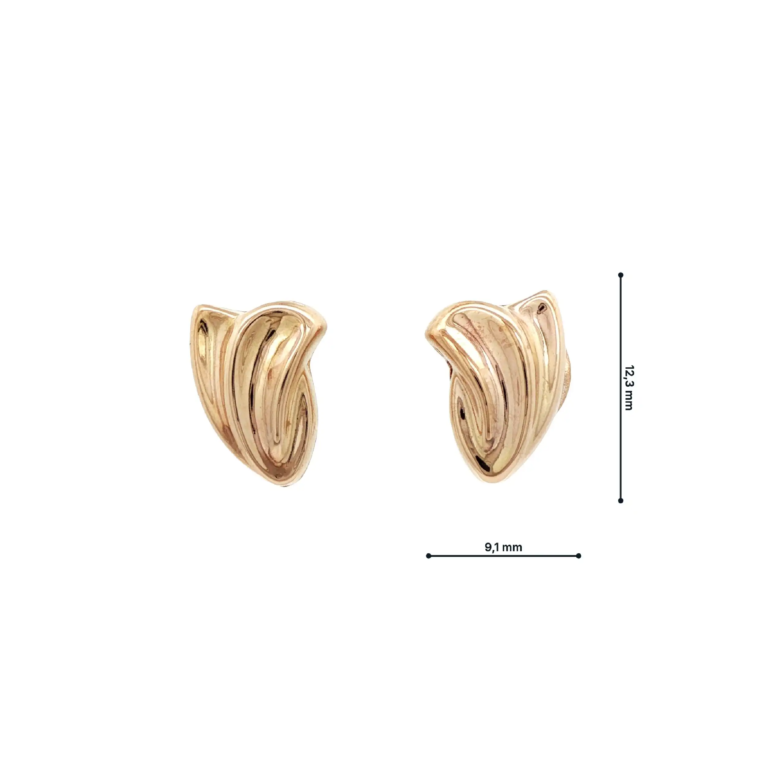 Ohrstecker Gelbgold Ohrstecker Gelbgold