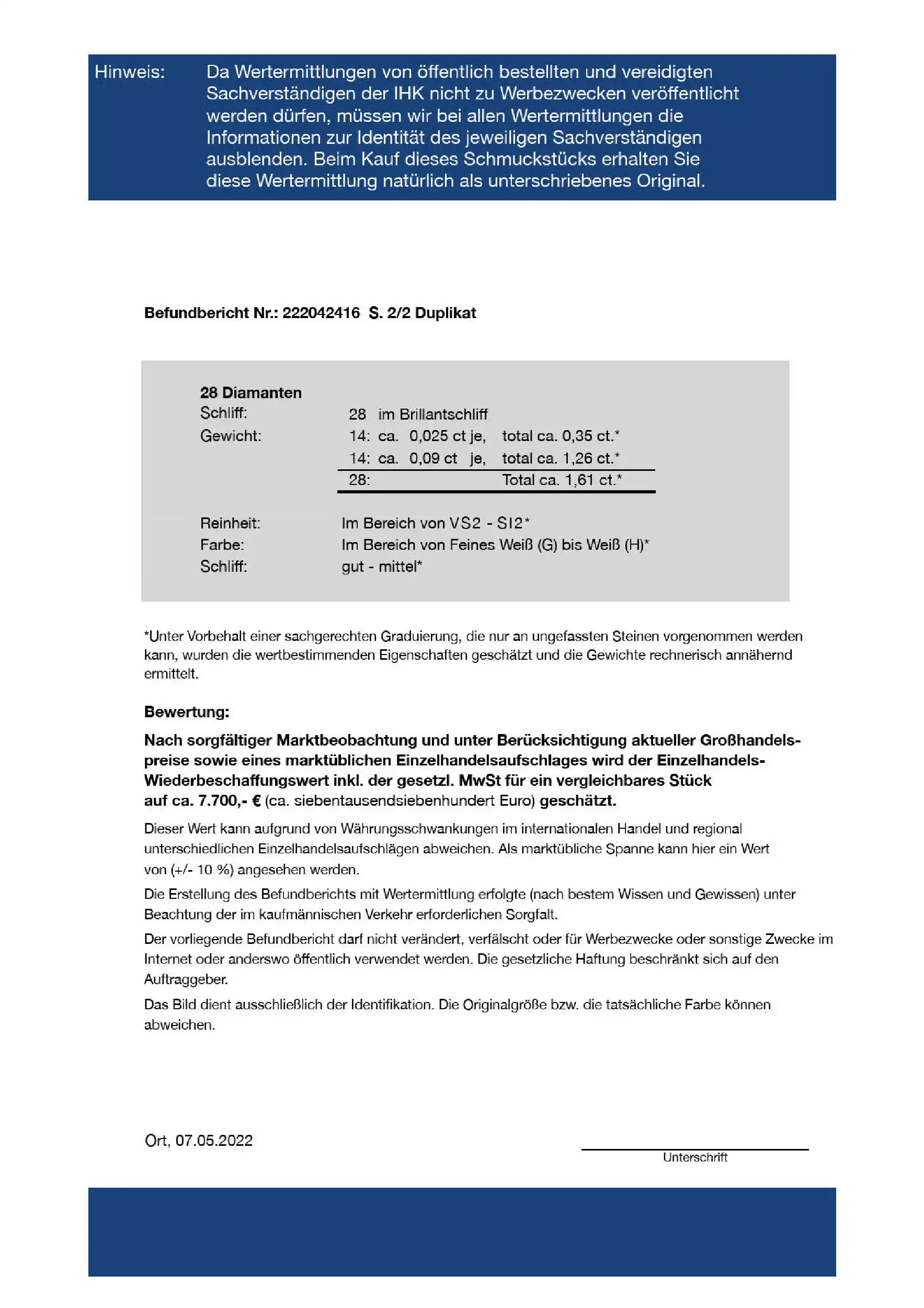 Ring Weißgold mit Rubin und Brillanten, mit Expertise von DPL