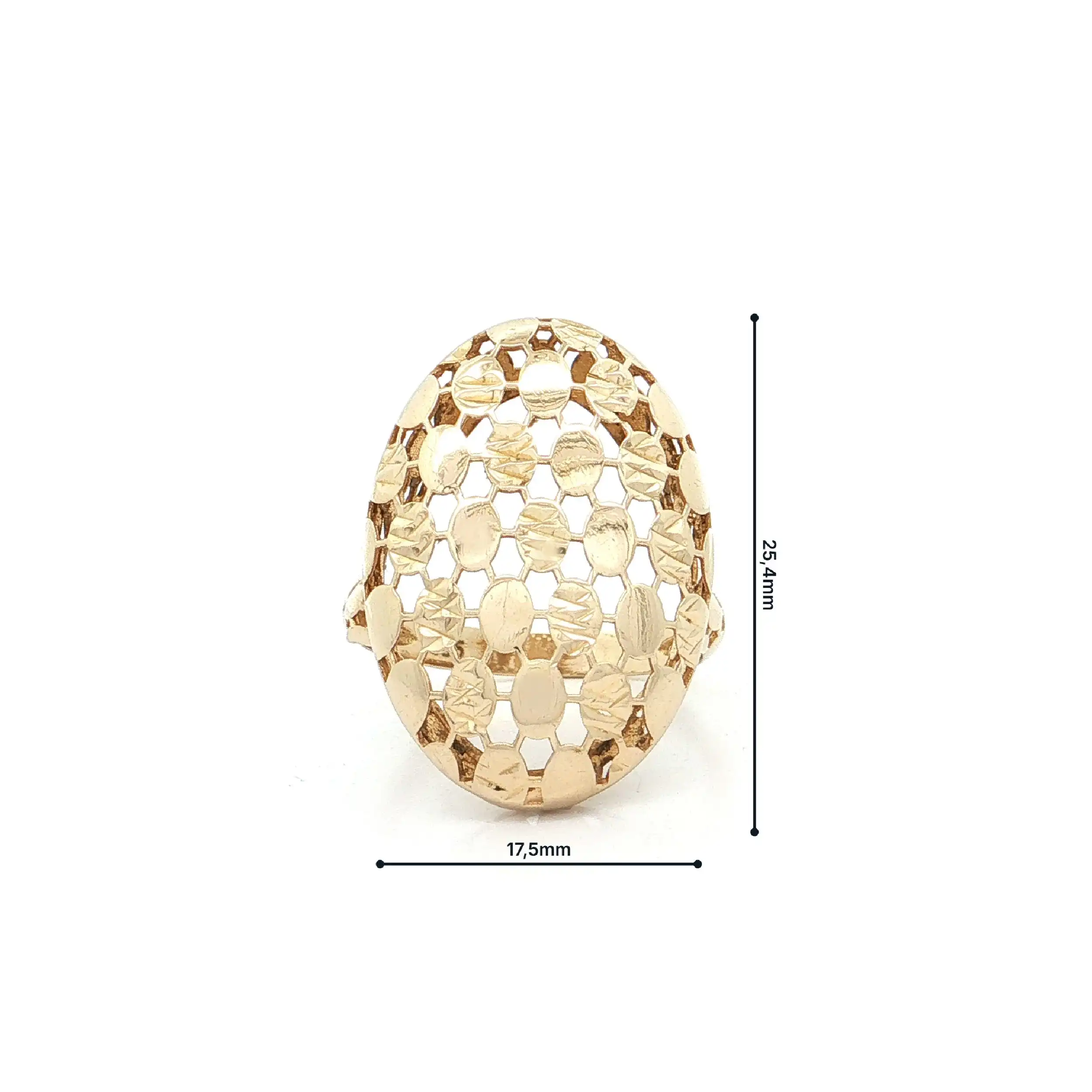 Ring Gelbgold mit Muster Ring Gelbgold mit Muster