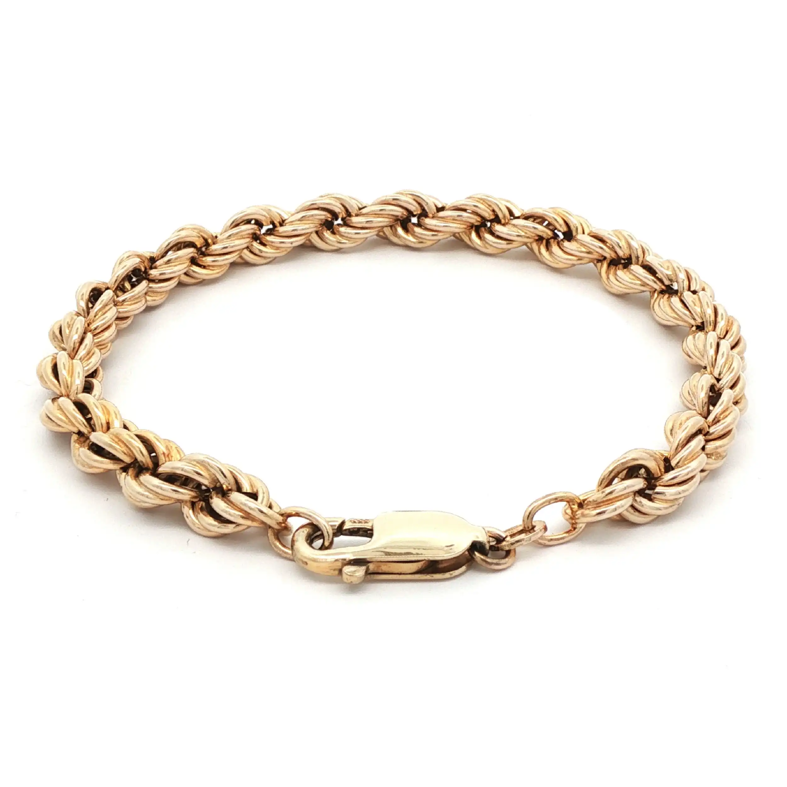 Kordelarmband Gelbgold