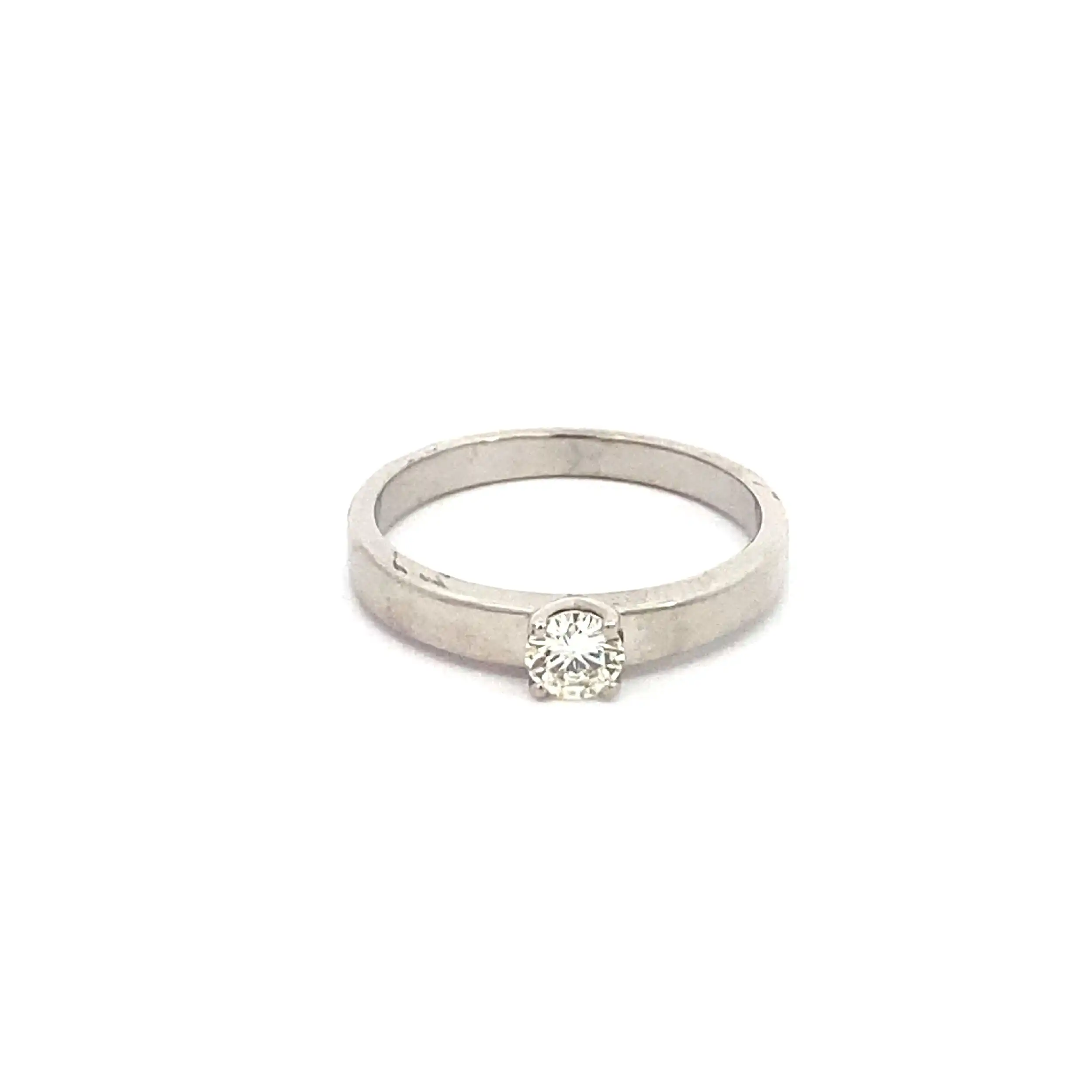 Ring Weißgold mit Brillant