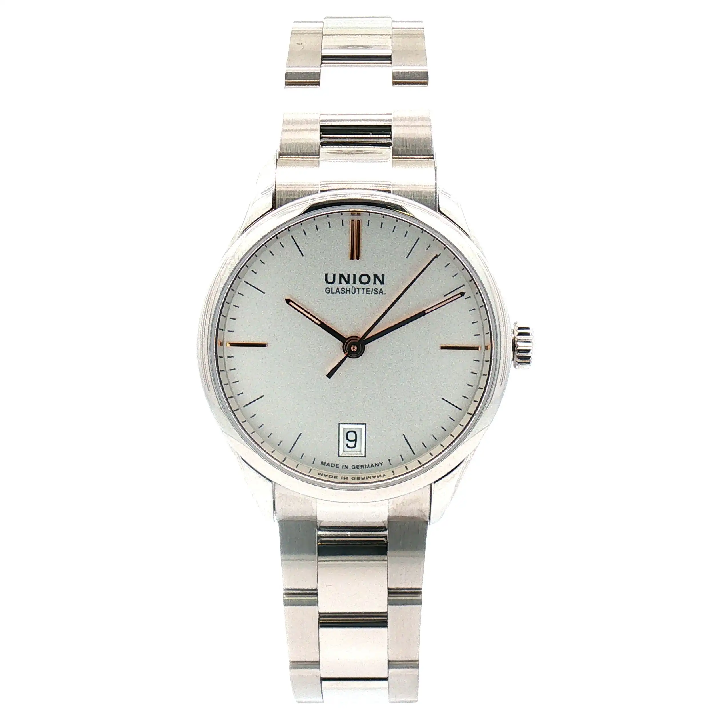 Damenuhr Union Glashütte Viro Date im Full Set Damenuhr Union Glashütte Viro Date im Full Set