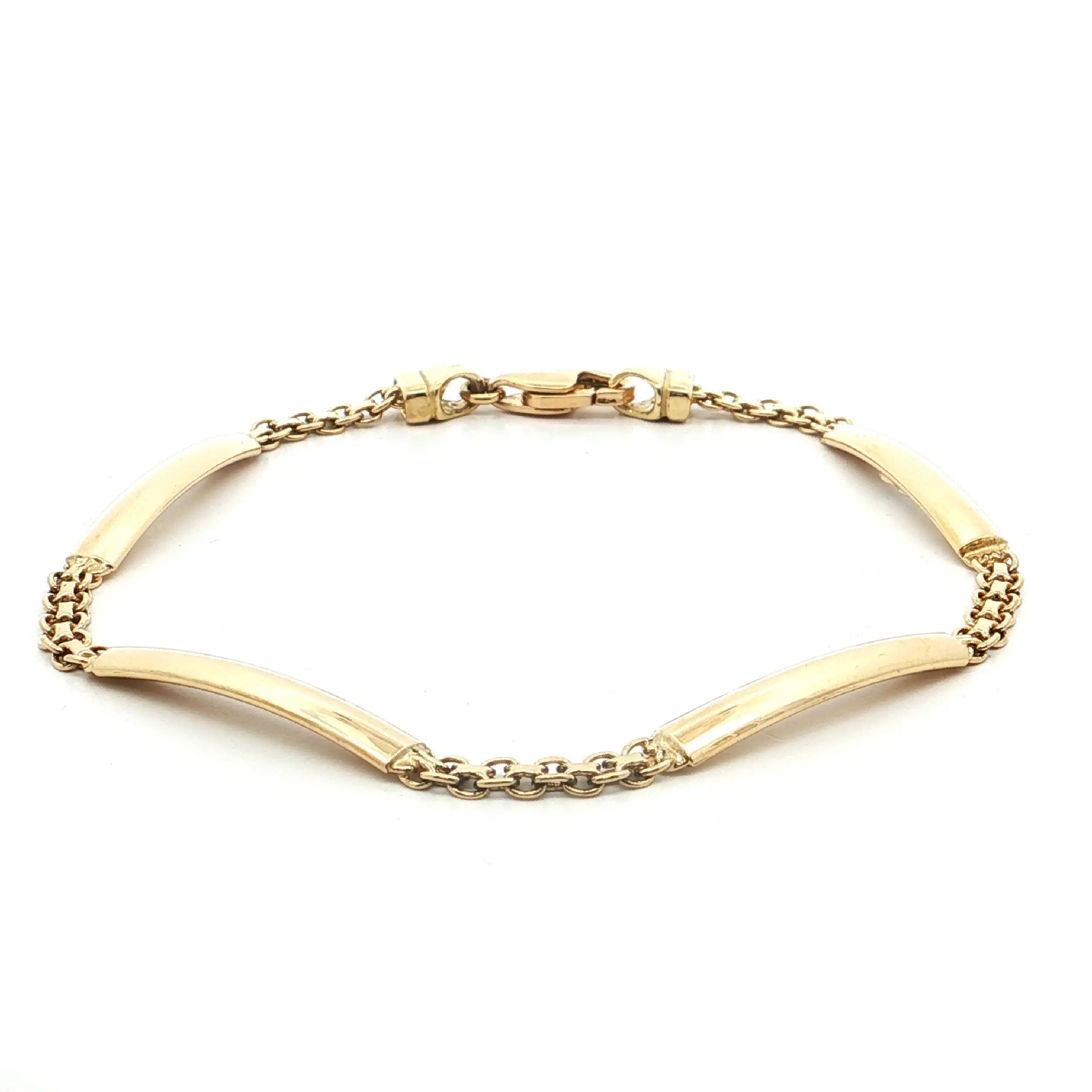 Stäbchenarmband Gelbgold Stäbchenarmband Gelbgold